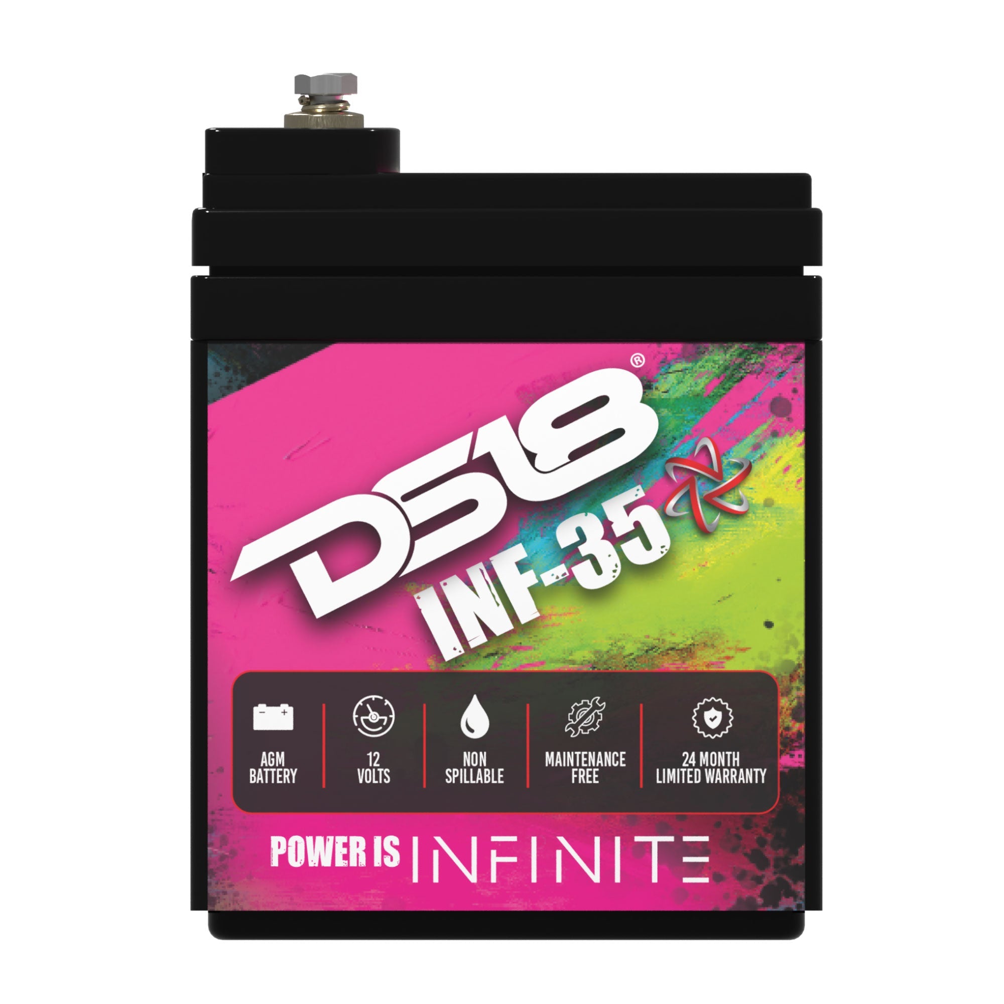 DS18 INFINITE 35 AH AGM Power Cell 12 Volt Battery