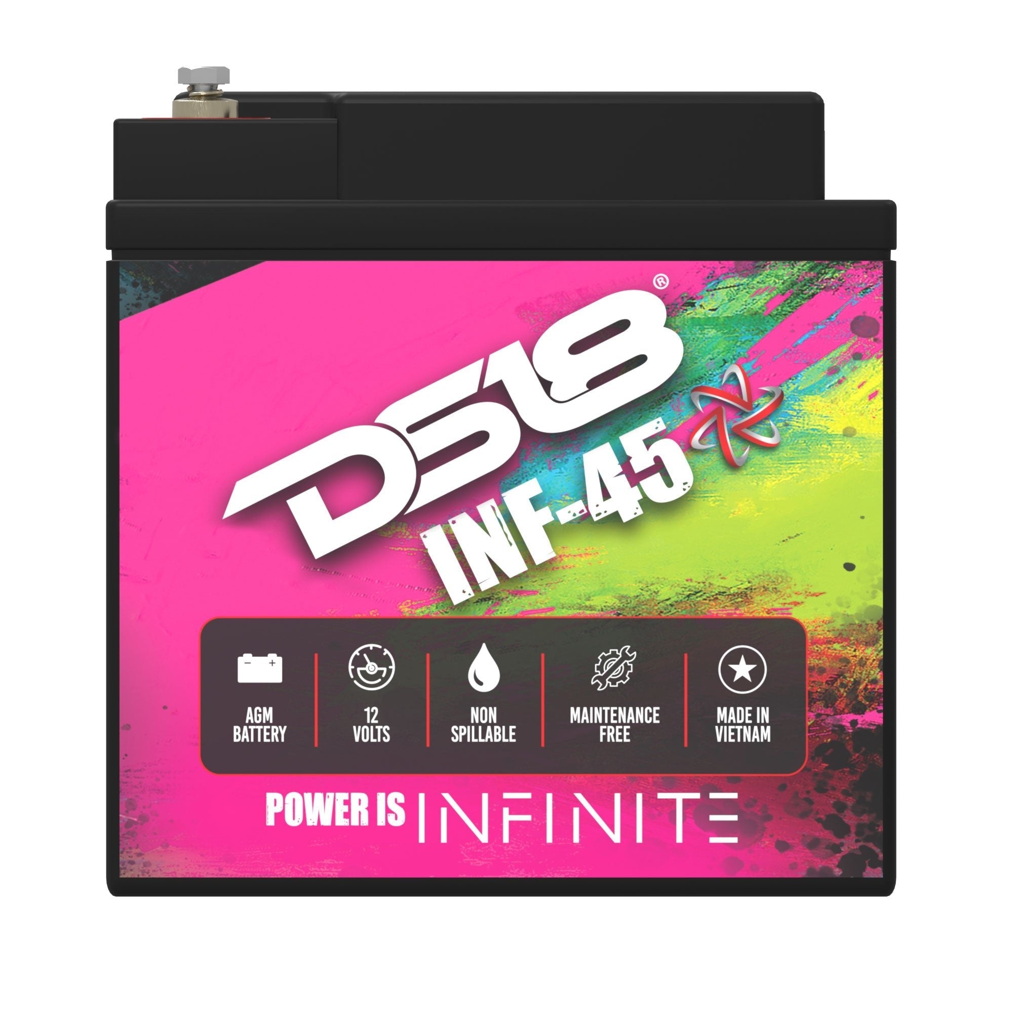 DS18 INFINITE 45 AH AGM Power Cell 12 Volt Battery