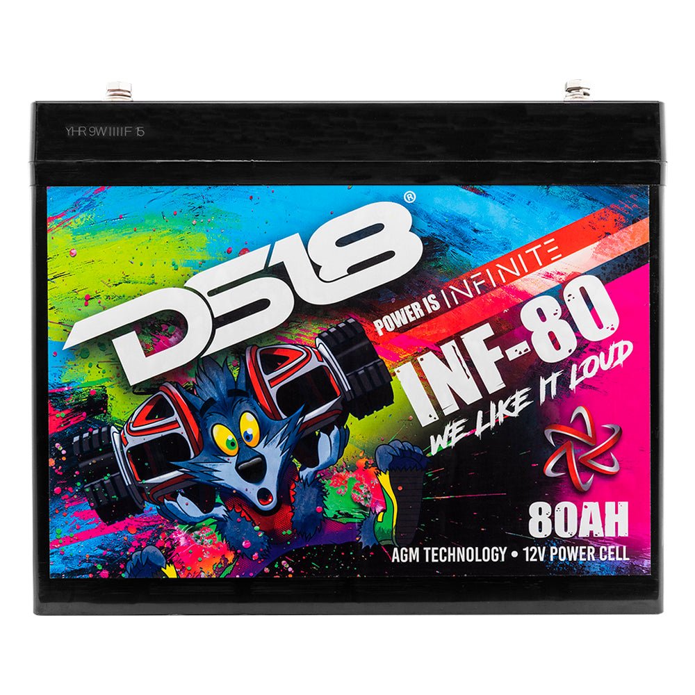 DS18 INFINITE 80 AH AGM Power Cell 12 Volt Battery