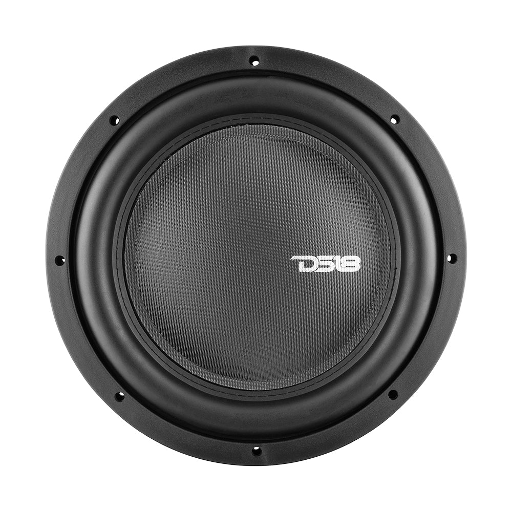 DS18 IXS Shallow-Mount 12" Fiber Glass Subwoofer 800 Watts Rms SVC 4-Ohm