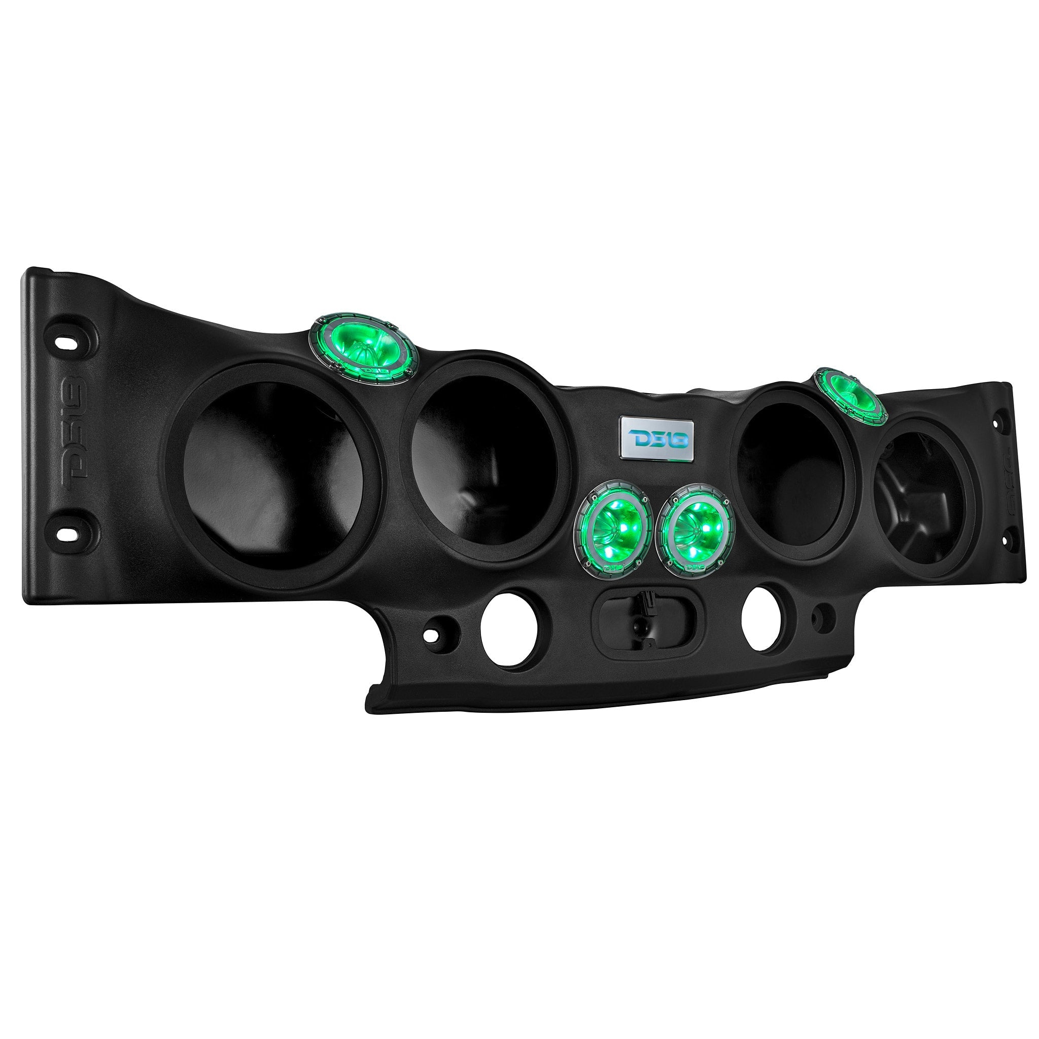 DS18 Jeep JK/JKU Overhead Sound Bar System Fits 4 X 8" Speakers (Not included) 4 X Tweeters PRO-TW4L and 2 X Drivers PRO-DRNSC1.5 and Harness Included- Black