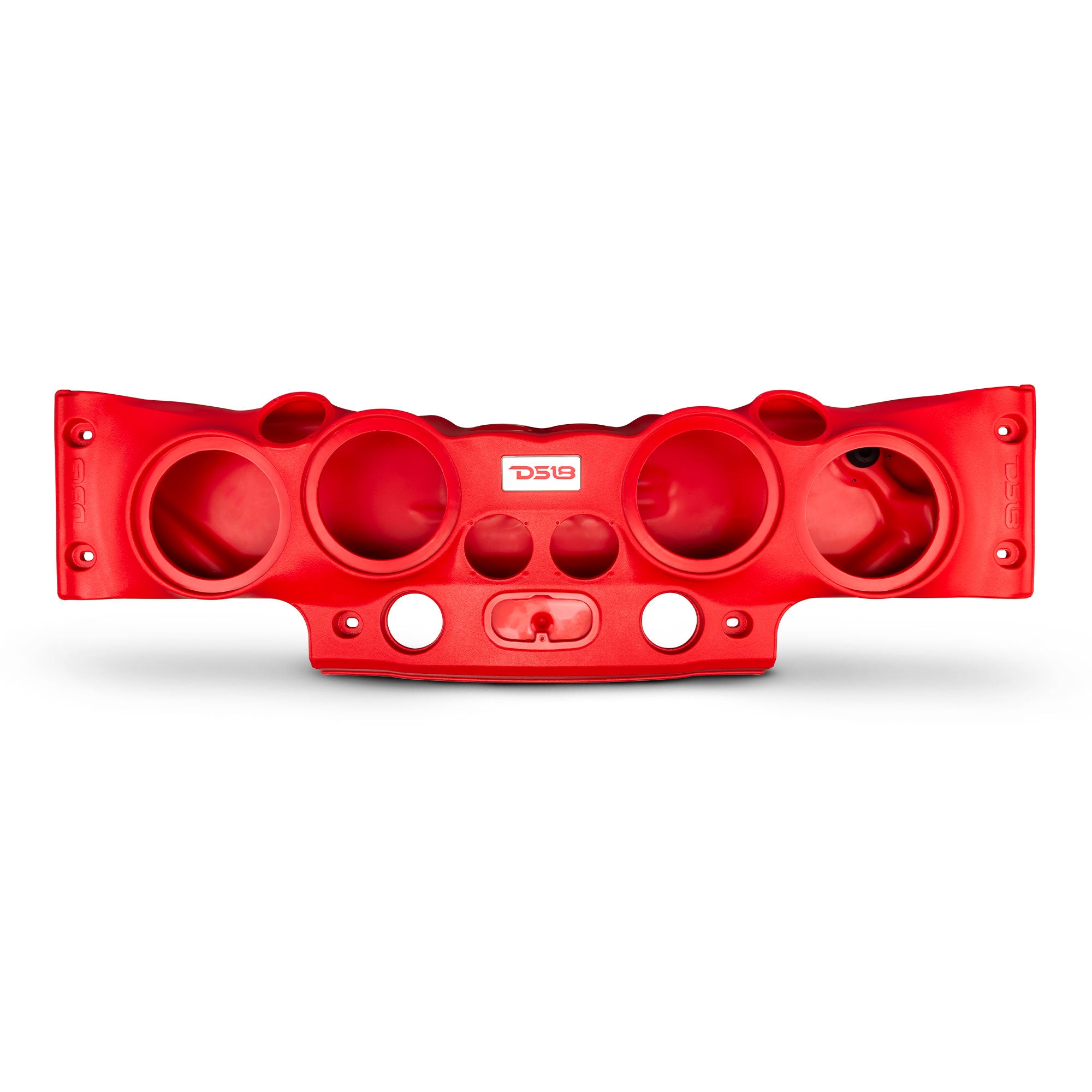 DS18 Jeep JK/JKU Overhead Bar System Fits 4 X 8" Speakers, 4 X Tweeters and 2 X Drivers -Red