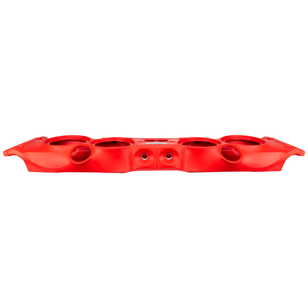 DS18 Jeep JK/JKU Overhead Bar System Fits 4 X 8" Speakers, 4 X Tweeters and 2 X Drivers -Red
