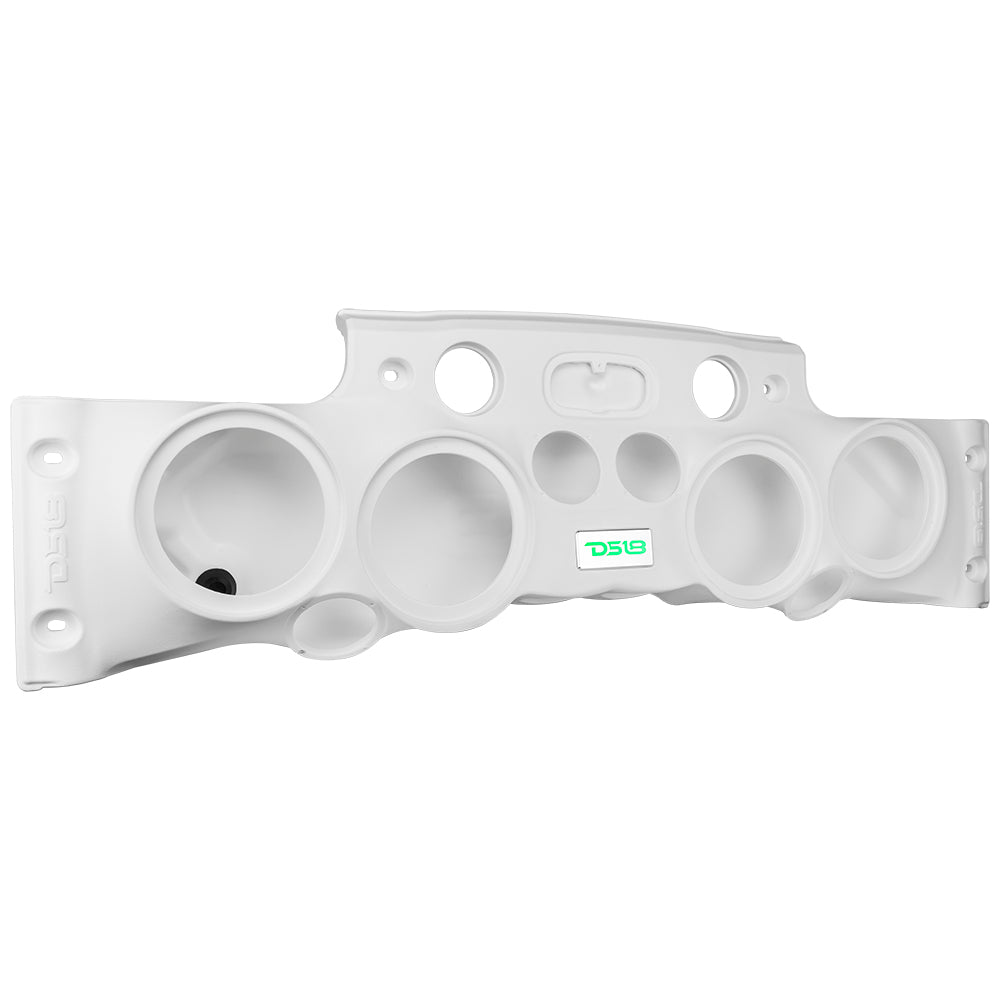 DS18 Jeep JK/JKU Overhead Bar System Fits 4 X 8" Speakers, 4 X Tweeters and 2 X Drivers -White