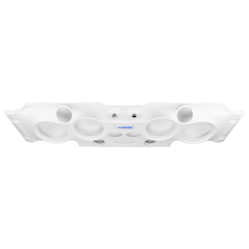 DS18 Jeep JK/JKU Overhead Bar System Fits 4 X 8" Speakers, 4 X Tweeters and 2 X Drivers -White