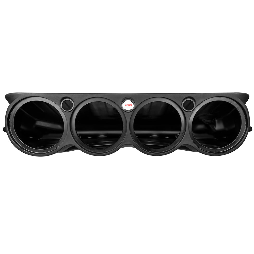 DS18 Jeep JK/JKU Overhead Bar System Fits 8 X 10" Speakers, 2 X 2.3" tweeters and 2 X 1 " Drivers -Black