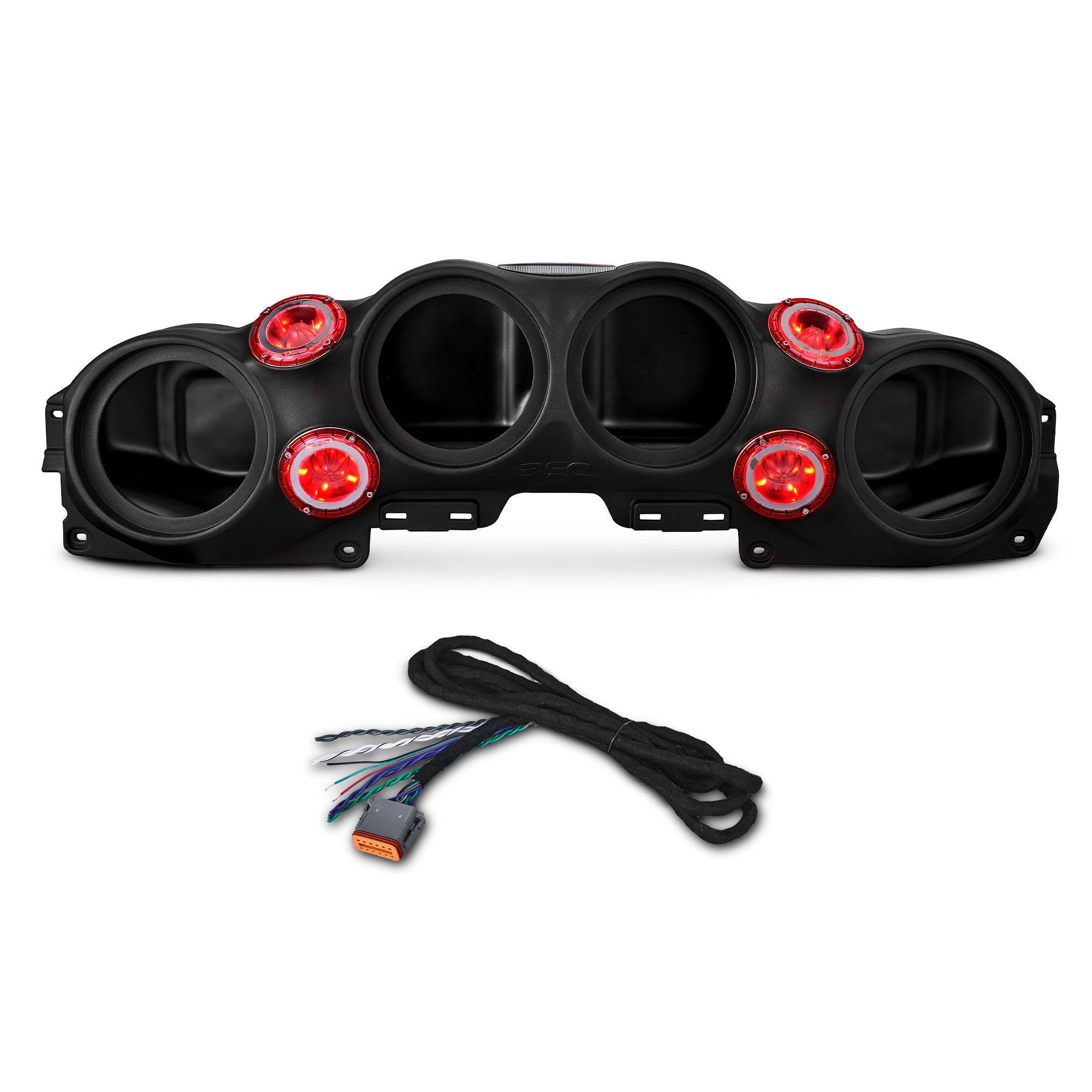 DS18 Jeep JL/JLU,JT Overhead Bar System Fits 4 X 8" Speakers (Not Included) and 4 X Tweeters PRO-TW4L and Harness Included