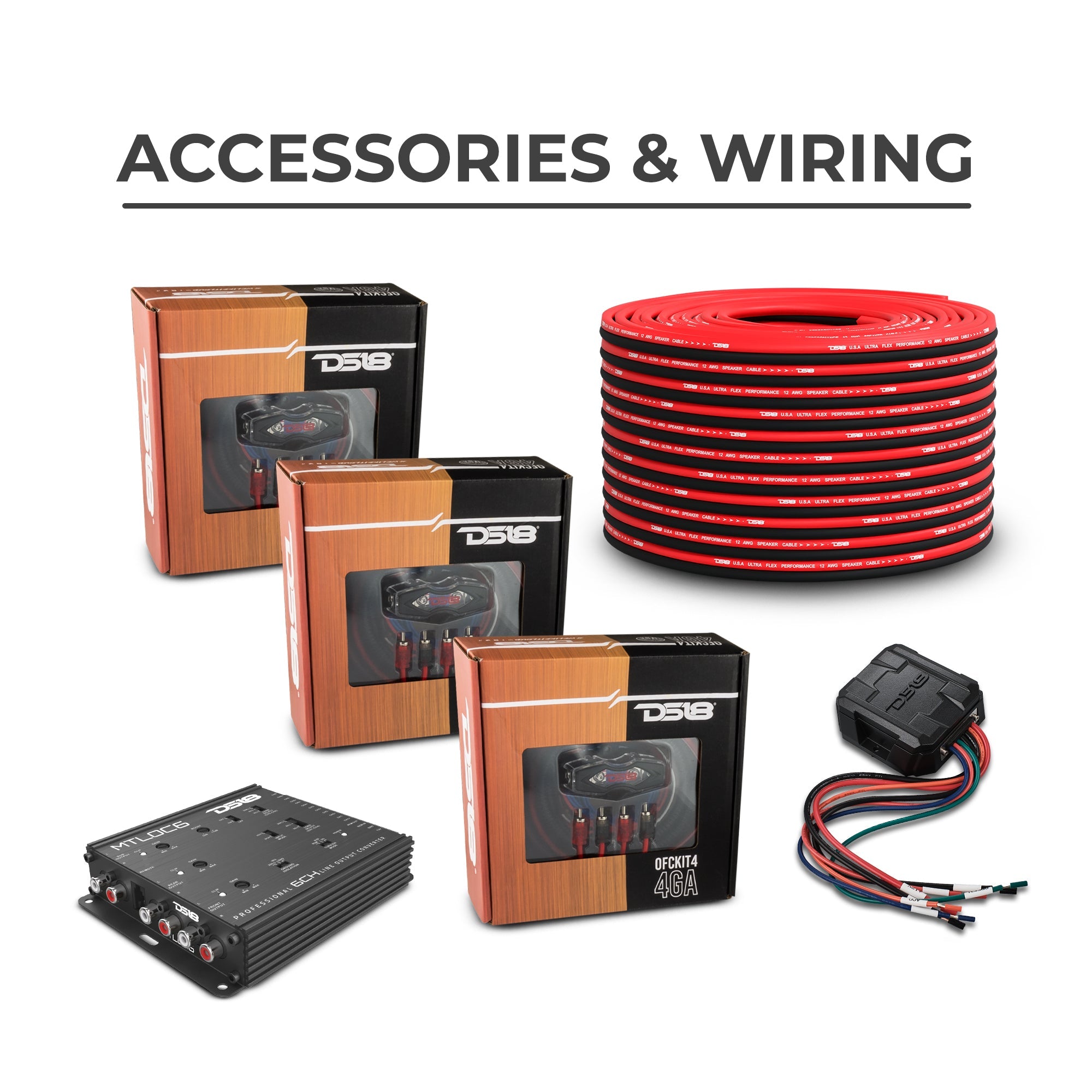 DS18 Jeep JLU 2018–2023 Ultimate Package – Loaded Sound Bar, Door Panels, Subwoofers & Amplifiers