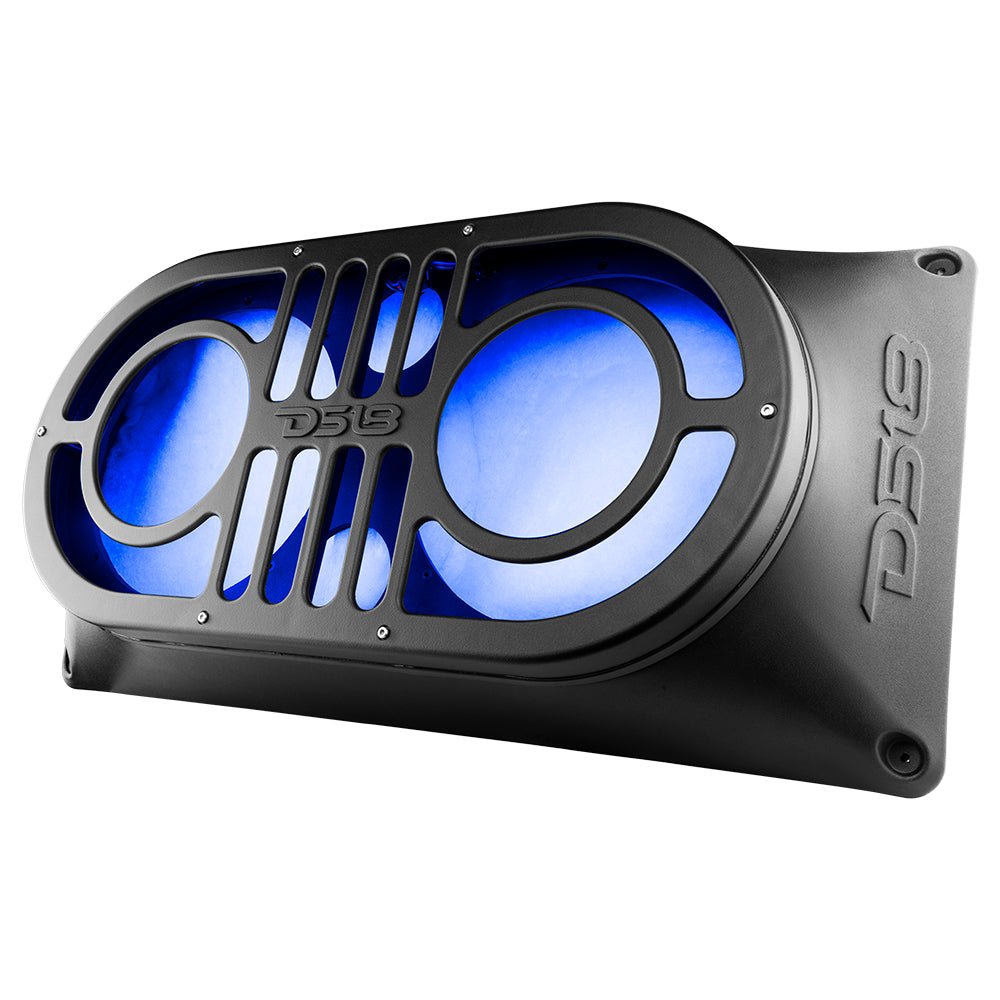 DS18 Jeep TJ,JK/JKU,JL/JLU Tailgate Loudspeaker Enclosure for 2 X 10" and 2 x 3" Tweeters
