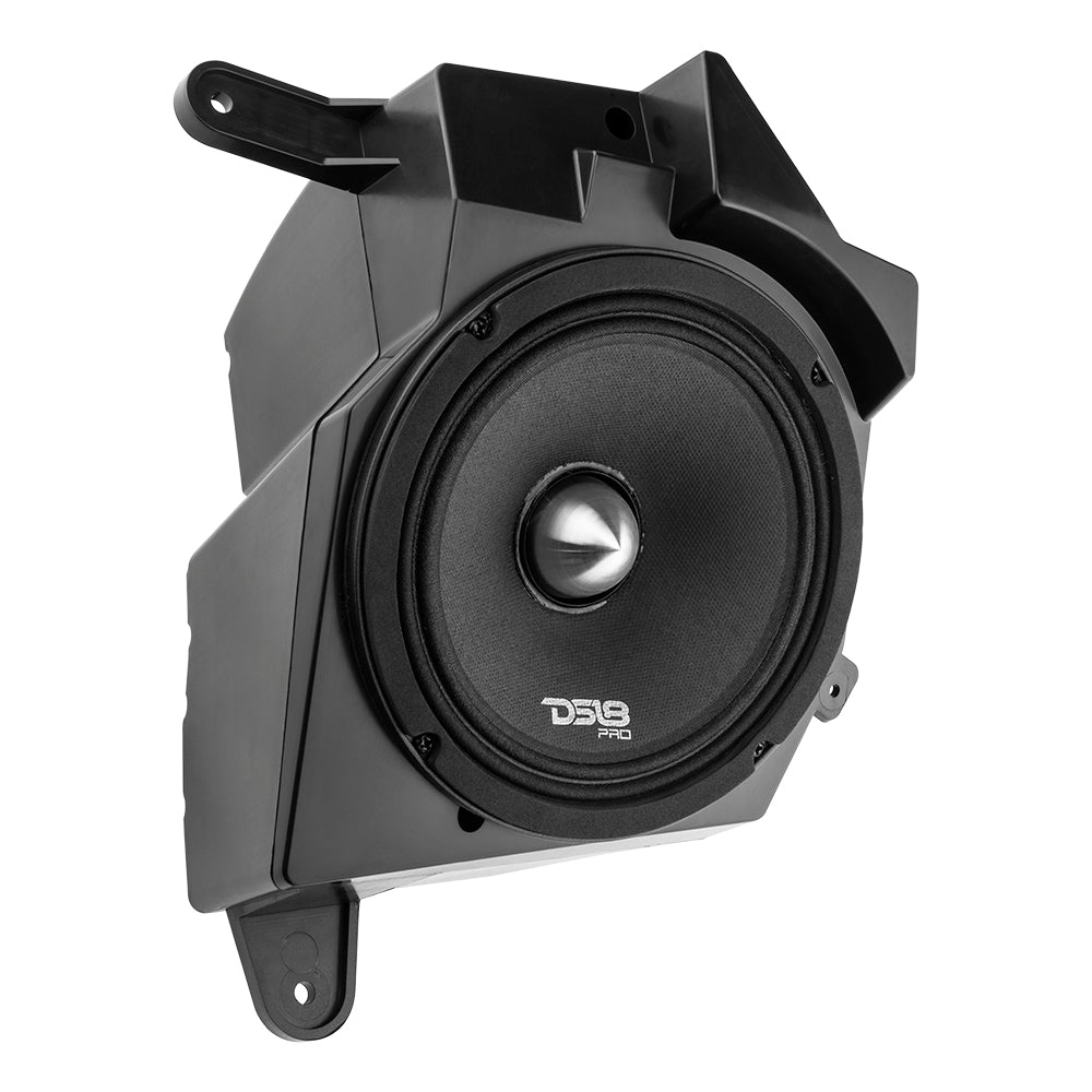 DS18 Jeep JL/JLU/JT Dash Enclosure – Loaded 6.5” Left & Right with PRO-FR6NEO, 225W RMS