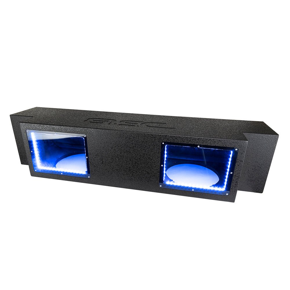 DS18 Jeep JKU/JLU Down Firing Subwoofer Enclosure 2 x 12"