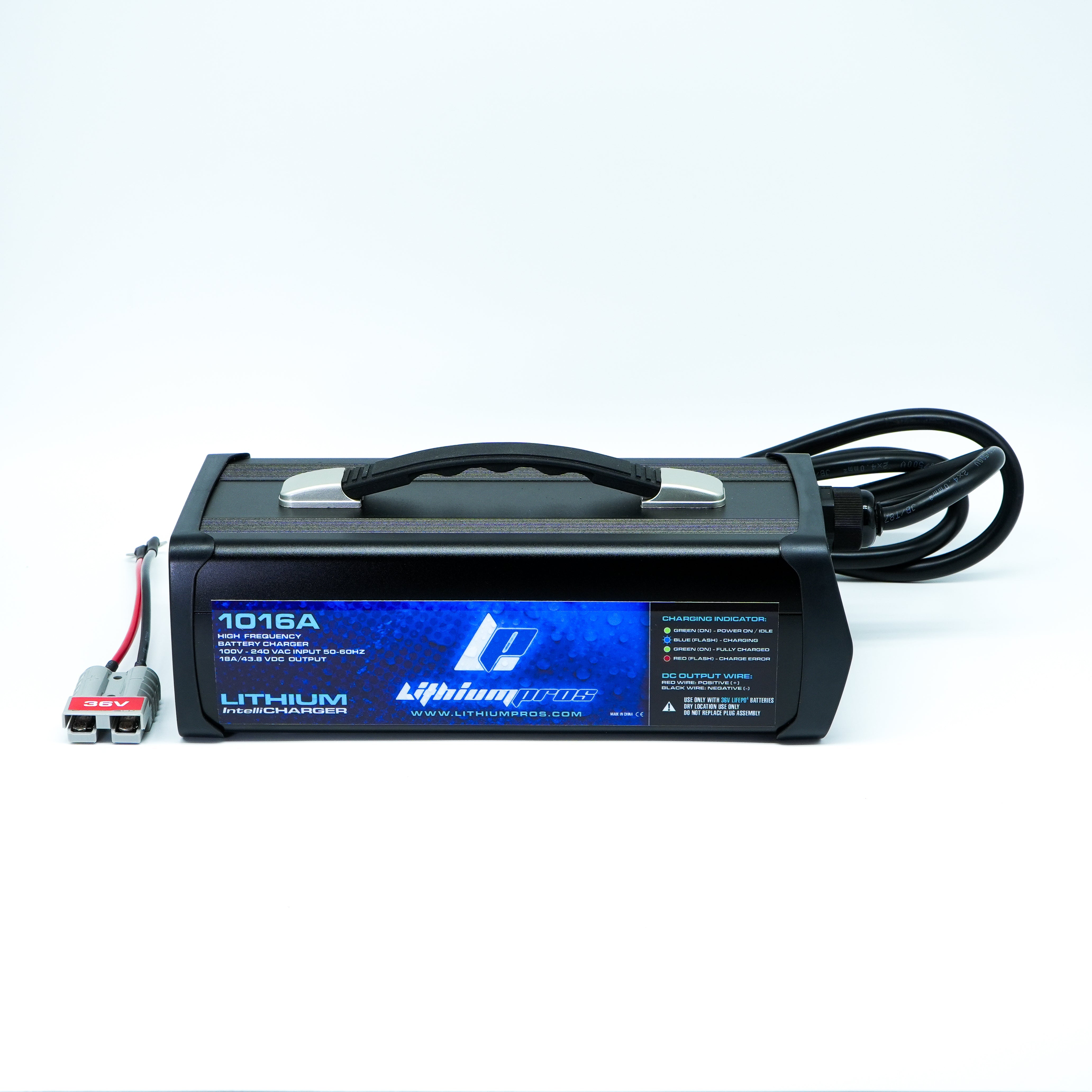 Lithium Pros 1016A 36V 18A Lithium Battery Charger – JS Ultimate Sounds