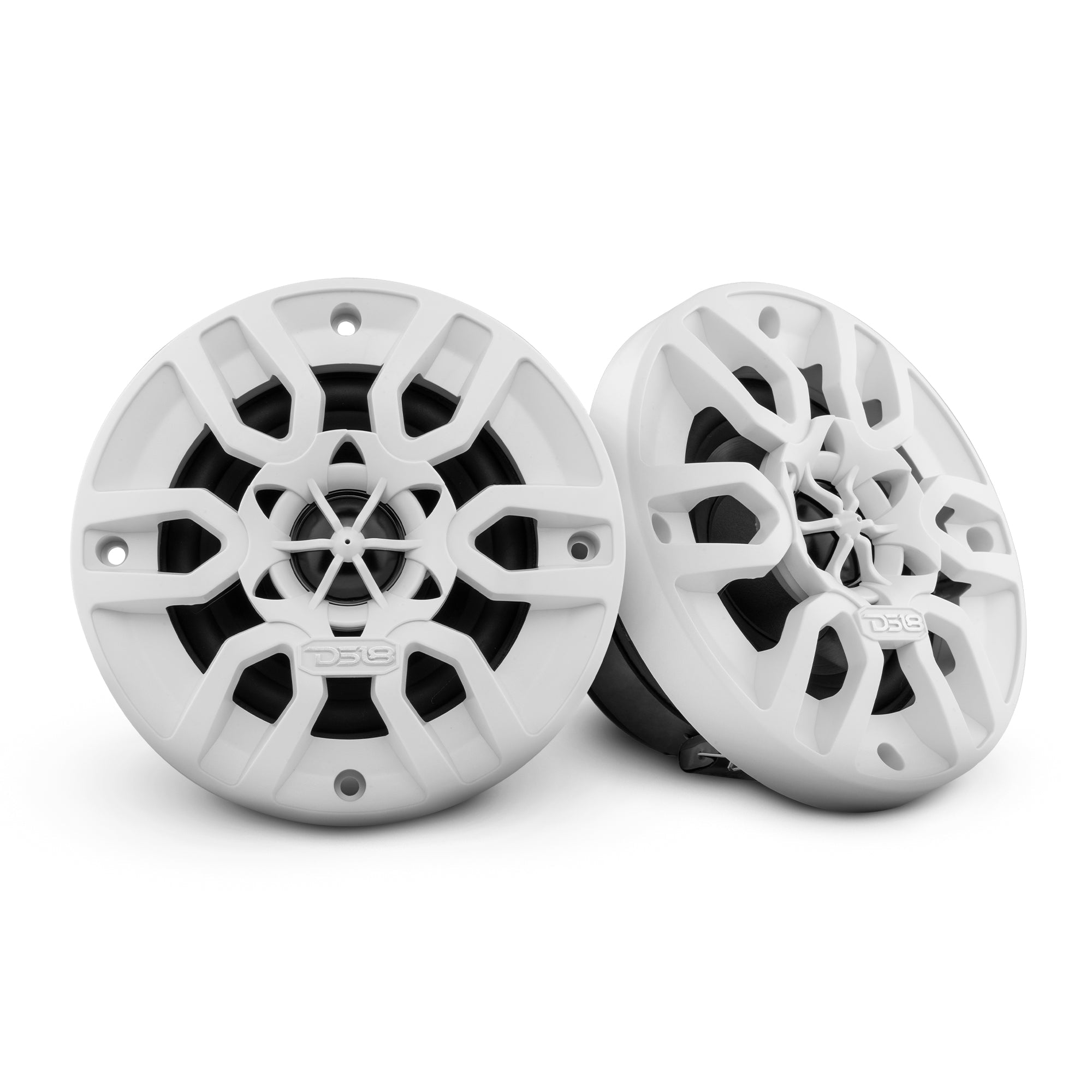 DS18 Best Marine Audio Package - 4 X 4" Speakers with Head Unit & 4 Channel Amplifier