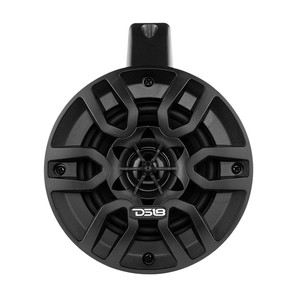 DS18 MP 4" Amplified With Bluetooth Wakeboard Tower Speakers 40 Watts Rms -Black