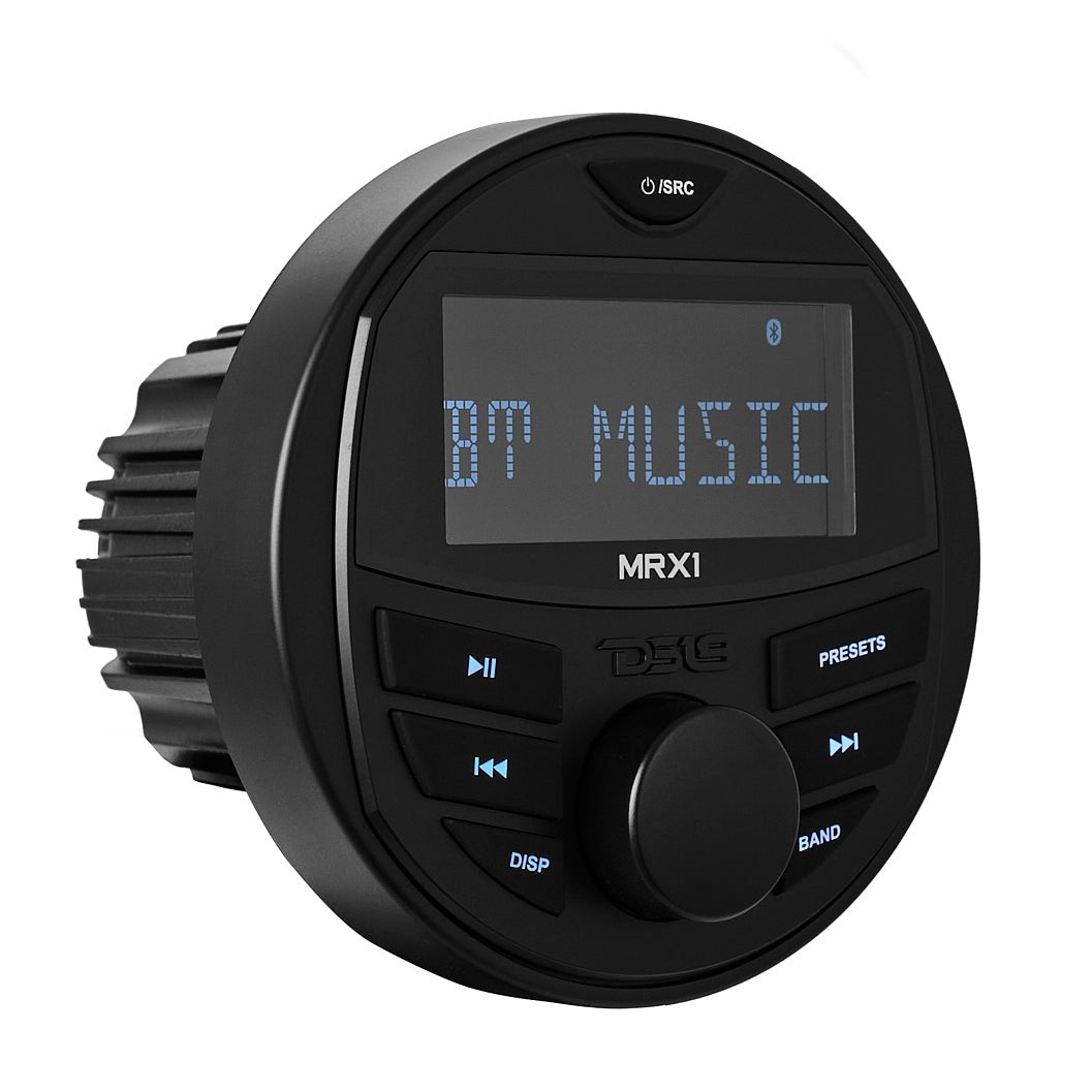 DS18 Marine and Powersports Headunit 2.75" LCD screen , 1 Zone, 4 volts Output, BT, RDS 4 X 40 Watts