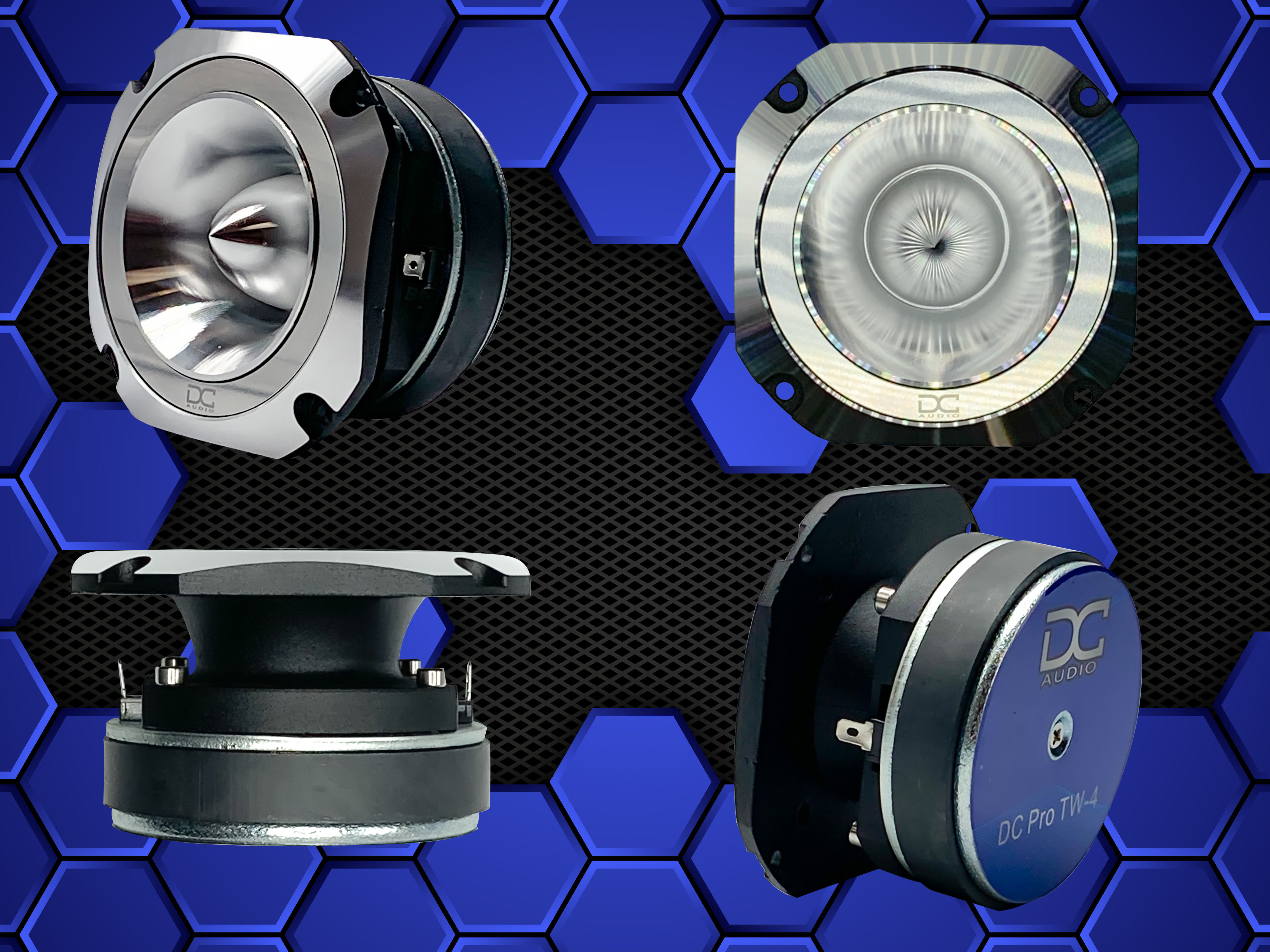 DC Audio 4" Pro Audio Tweeter 50W 4/8 Ohm (Each)