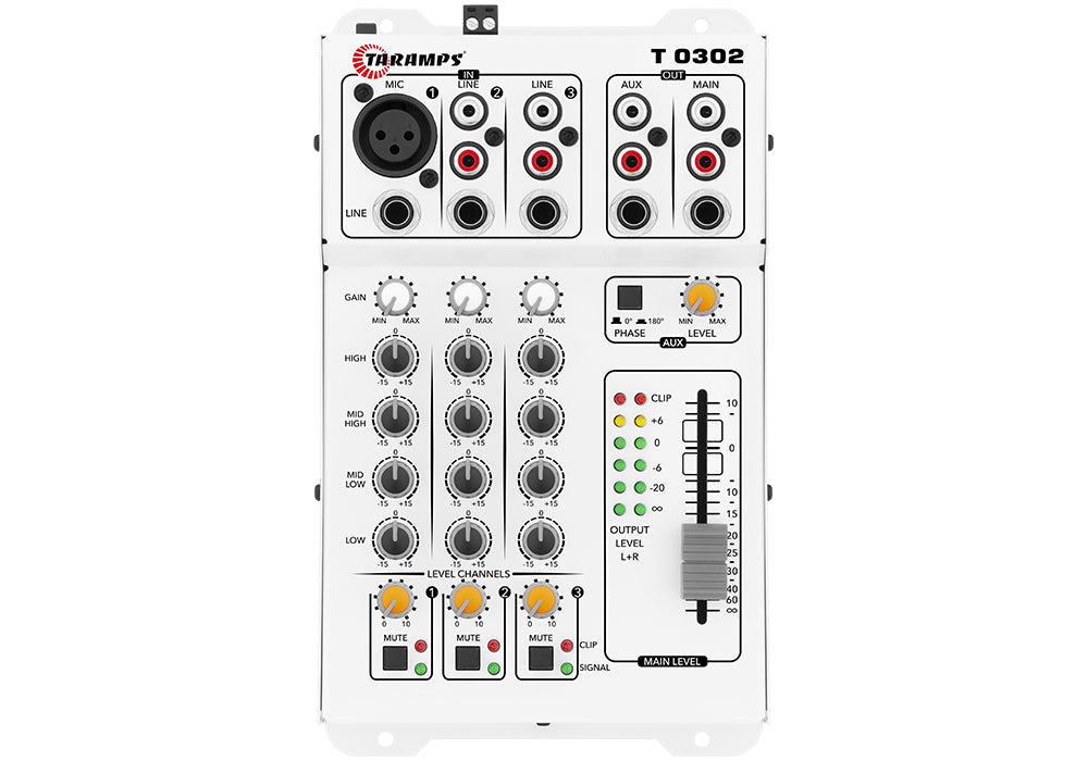 Taramps T 0302 Audio Mixer - 1
