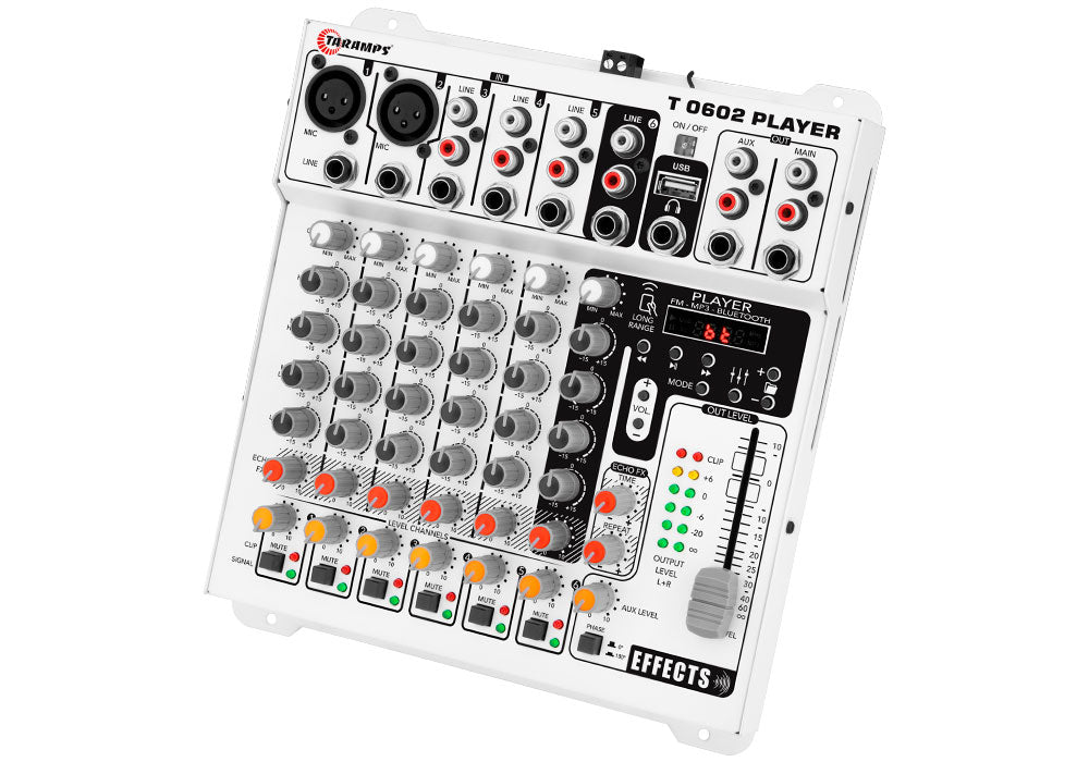 Taramps T 0602 PLAYER Audio Mixer - 7