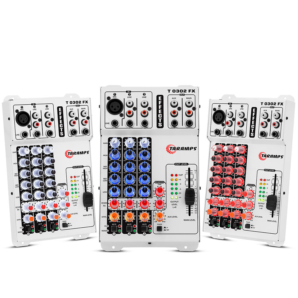 Taramps T 0302 FX – Echo FX 3 Channel Audio Mixer - 1