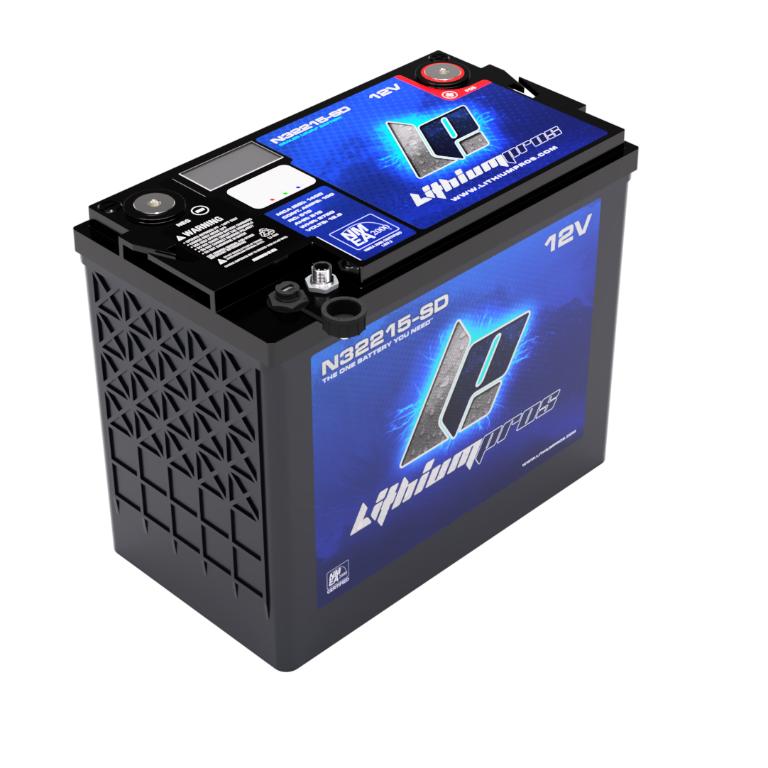 Lithium Pros N32215 12.8V 215Ah LiFePO4 Lithium Marine Starting Battery – JS Ultimate Sounds