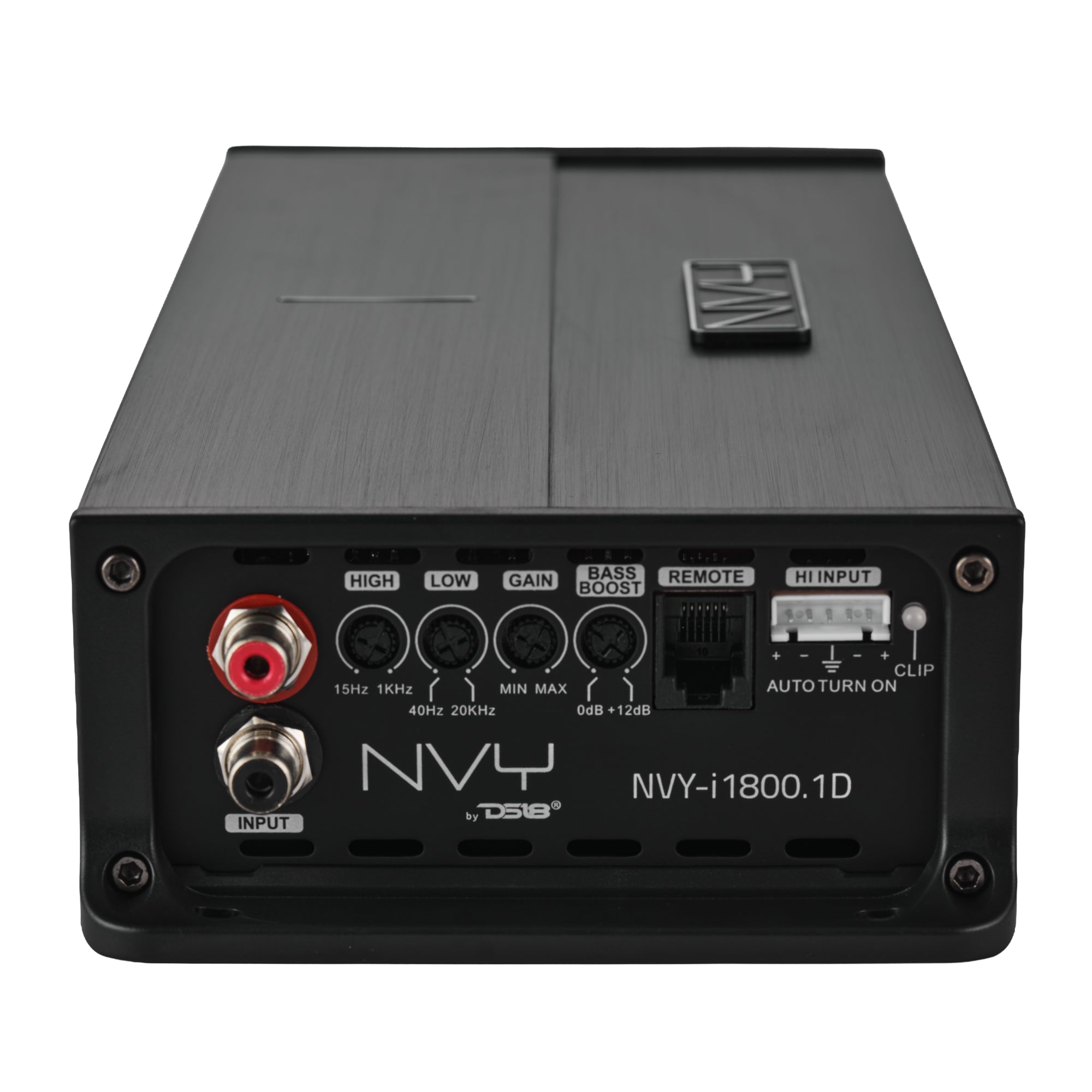DS18 NVY-i1800.1D NVY Full Range Monoblock Amplifier 1800 Watts RMS @ 1-Ohm — view 3 of 5