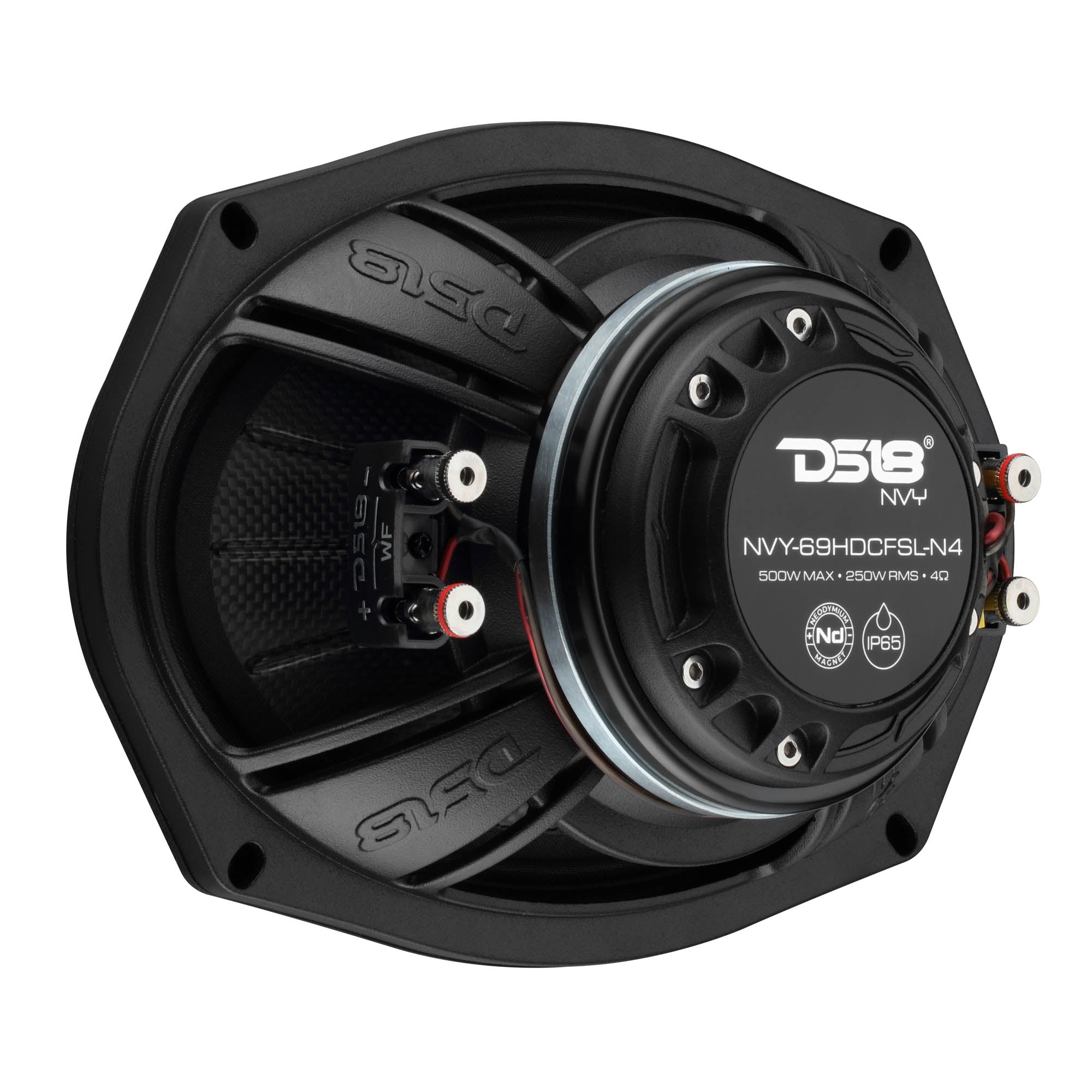 DS18 NVY-69HDCFSL-N4 6x9” Slim Hybrid Loudspeakers with Compression Driver, Carbon Fiber Cone and Neodymium Ma — view 5 of 5