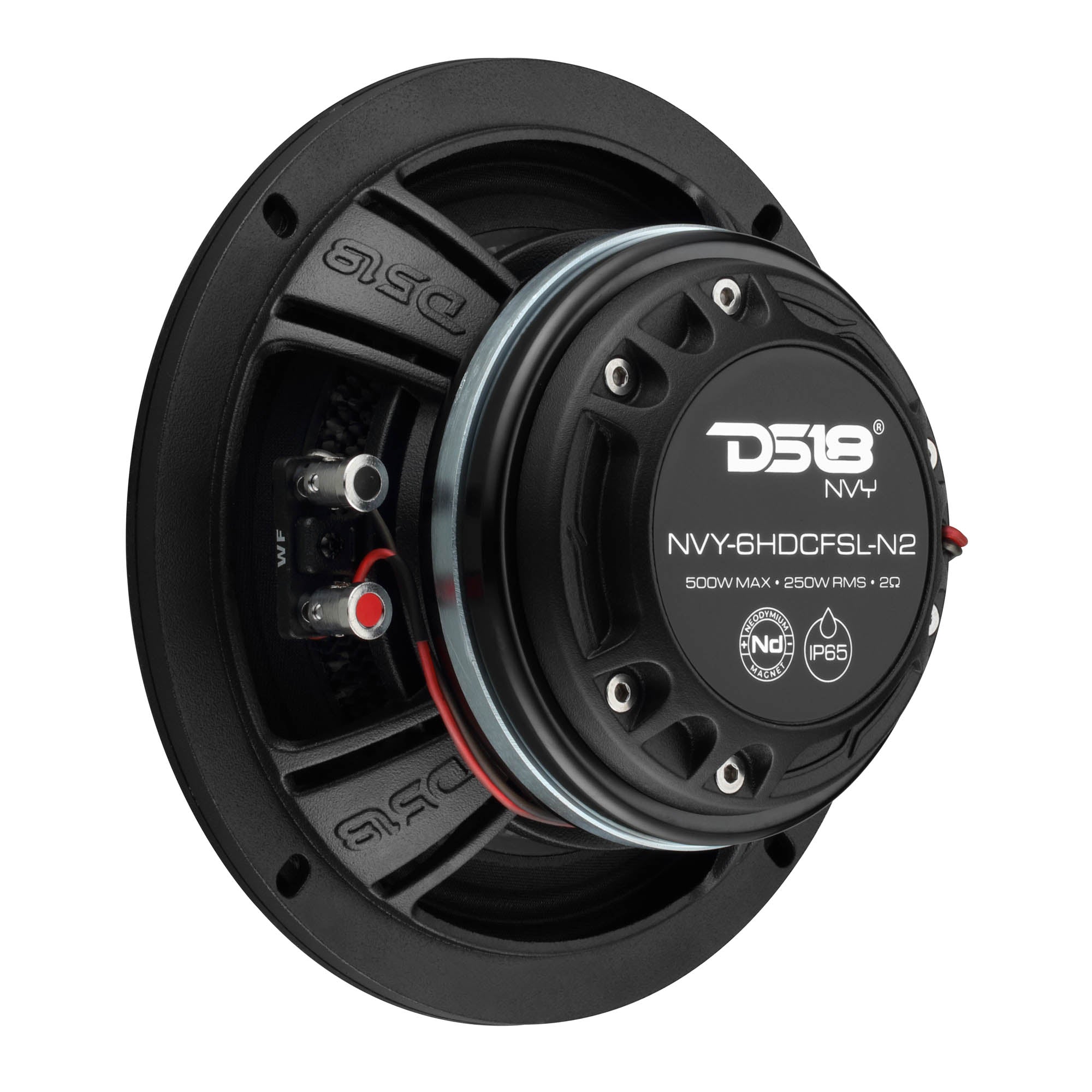 DS18 NVY-6HDCFSL-N2 6.5” Slim Hybrid Loudspeakers with Compression Driver, Carbon Fiber Cone and Neodymium Mag — view 5 of 5