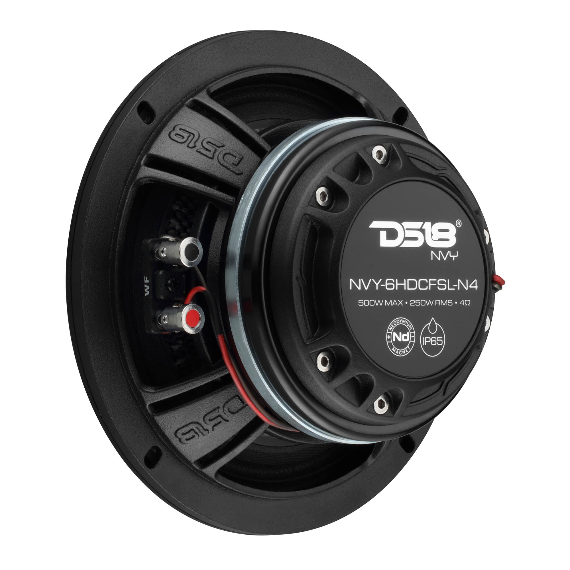 DS18 NVY-6HDCFSL-N4 6.5” Slim Hybrid Loudspeakers with Compression Driver, Carbon Fiber Cone and Neodymium Mag — view 5 of 5