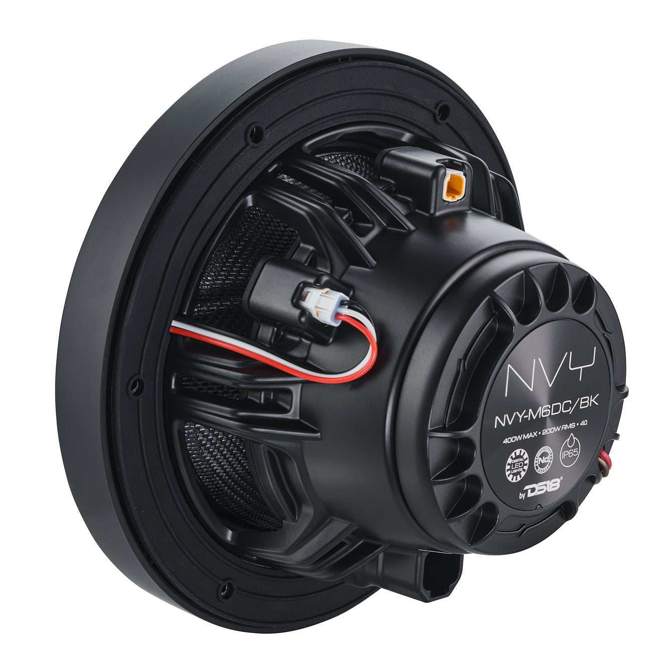 DS18 6.5” Marine Grade Hybrid Coaxial Speaker With Neodymium Magnet, Kevlar Cone, and Compression Driver | 200W RMS 4-Ohm
