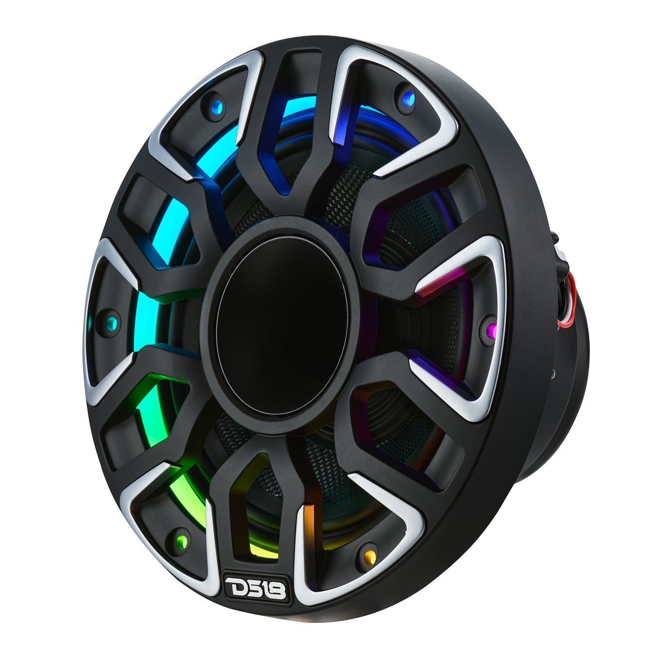 DS18 6.5” Marine Grade Hybrid Coaxial Speaker With Neodymium Magnet, Kevlar Cone, and Compression Driver | 200W RMS 4-Ohm