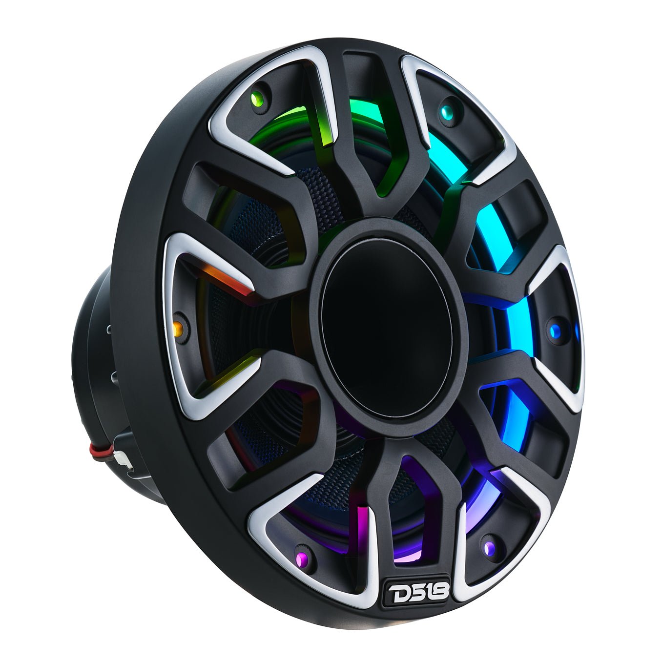 DS18 6.5” Marine Grade Hybrid Coaxial Speaker With Neodymium Magnet, Kevlar Cone, and Compression Driver | 200W RMS 4-Ohm