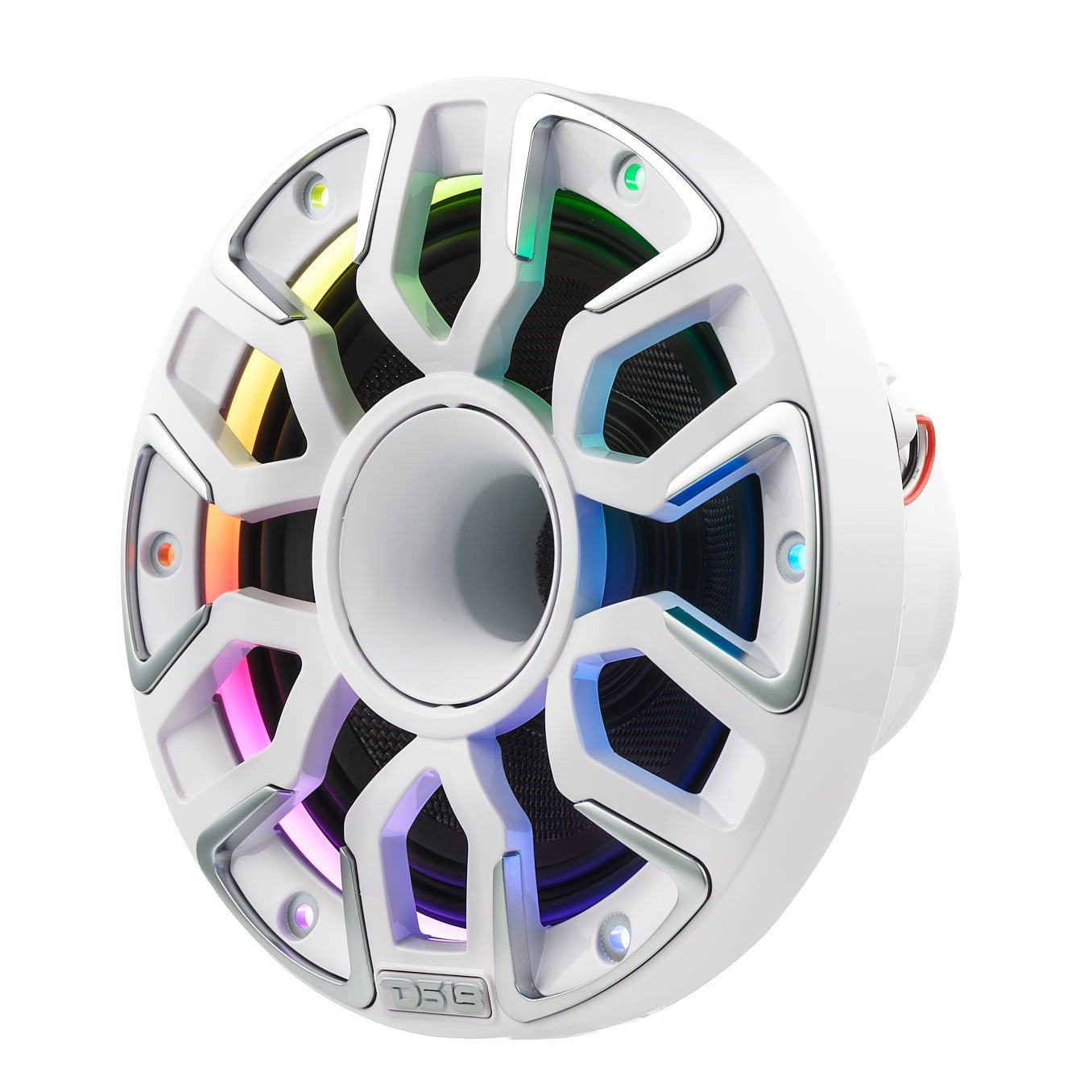DS18 6.5” Marine Grade Hybrid Coaxial Speaker With Neodymium Magnet, Kevlar Cone, and Compression Driver | 200W RMS 4-Ohm