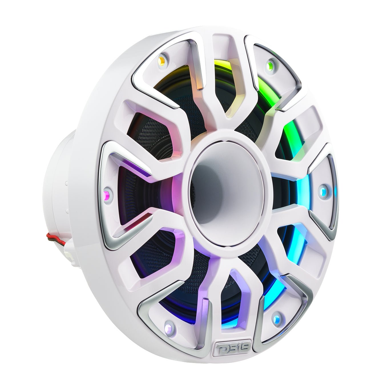 DS18 6.5” Marine Grade Hybrid Coaxial Speaker With Neodymium Magnet, Kevlar Cone, and Compression Driver | 200W RMS 4-Ohm