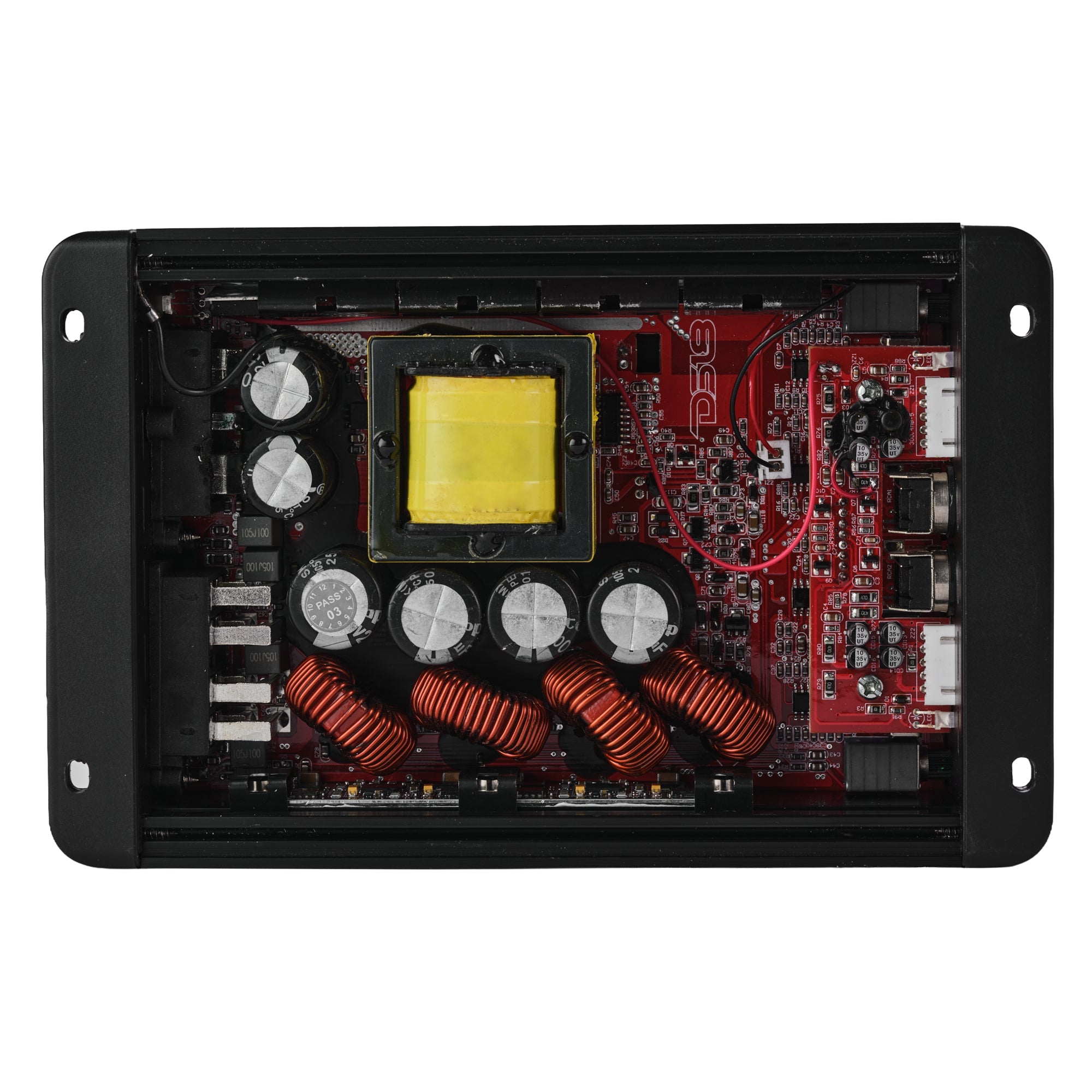 DS18 NVY-i400.4D NVY Full Range 4-Channel Amplifier 4 x 400 Watts RMS @ 2-Ohm — view 2 of 5