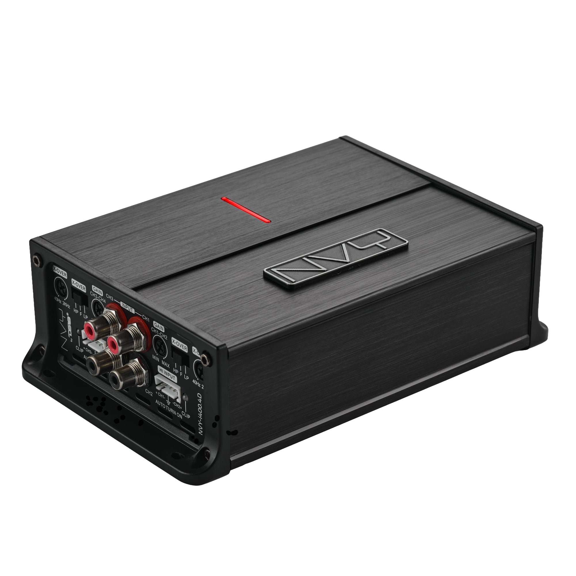 DS18 NVY-i400.4D NVY Full Range 4-Channel Amplifier 4 x 400 Watts RMS @ 2-Ohm — view 5 of 5