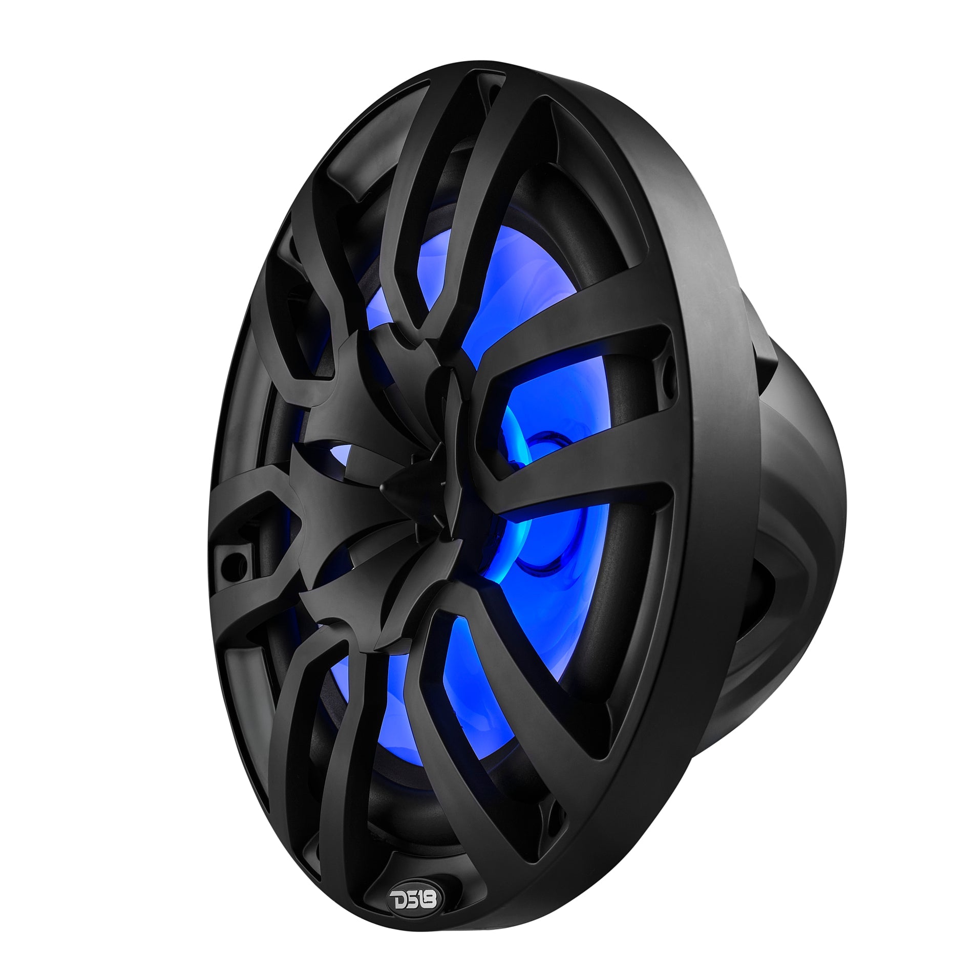 DS18 NXL 10" 2-Way Coaxial Marine Speaker with LED RGB Lights | 200W RMS 4-Ohm