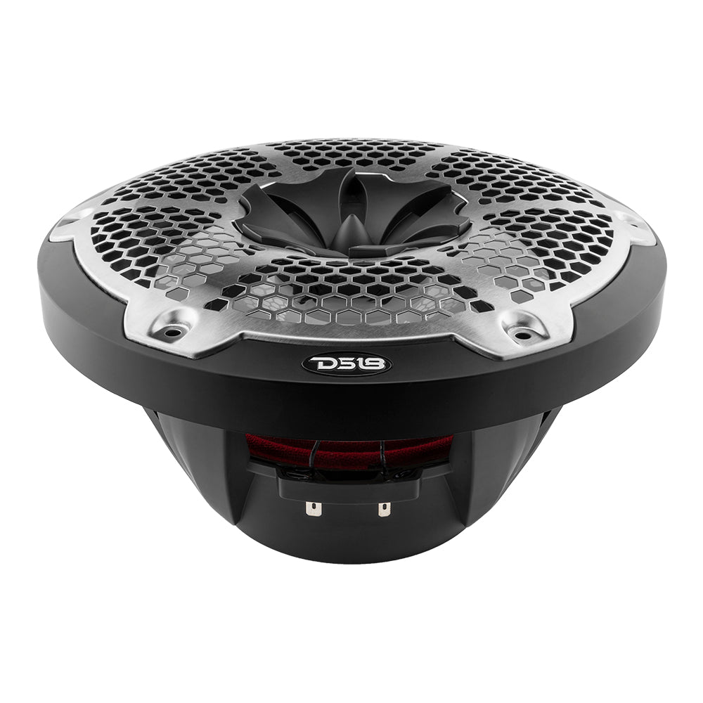 DS18 NXL 10" 2-Way Coaxial Marine Speaker With LED RGB Lights 200 Watts Rms 4-Ohm