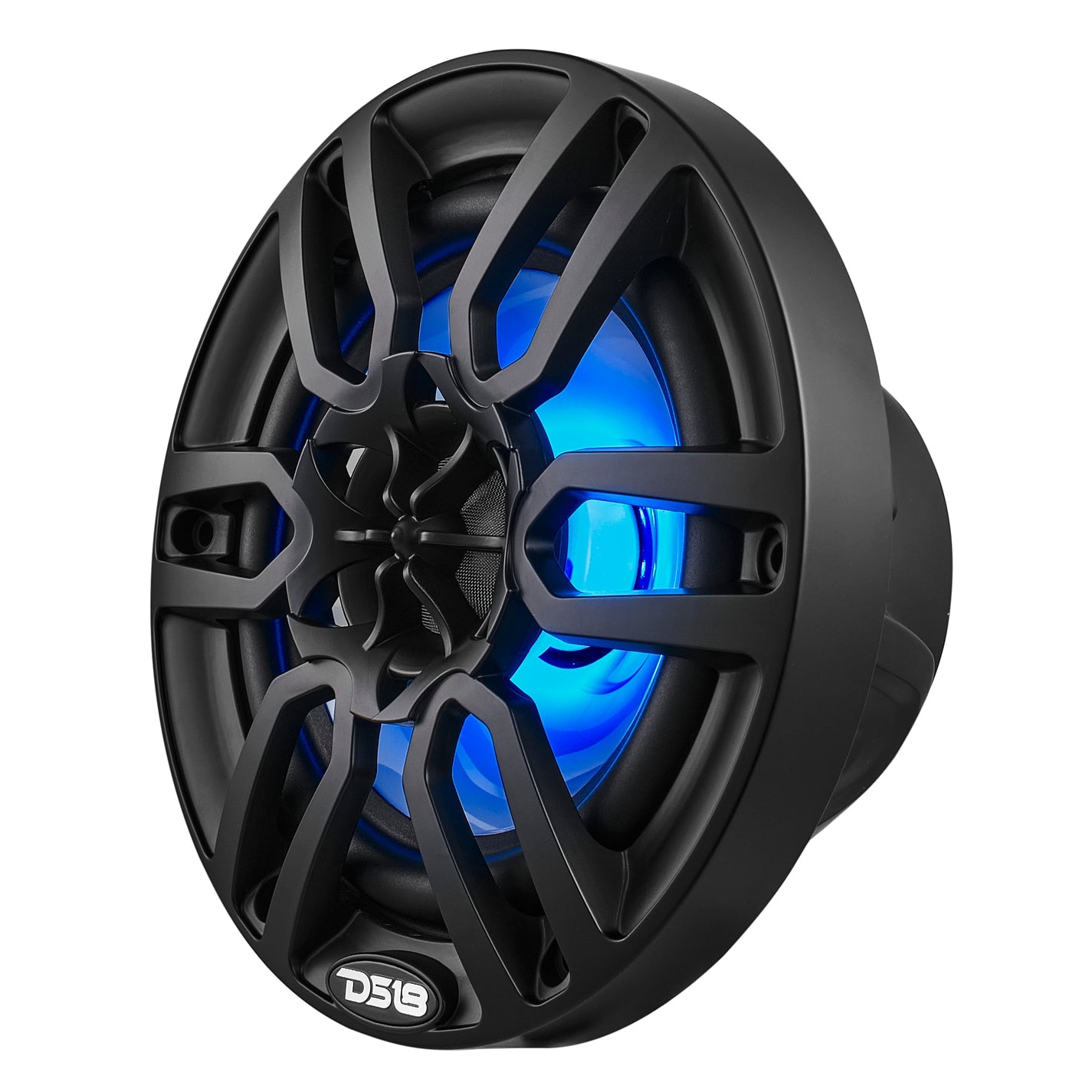 DS18 NXL 6.5" 2-Way Coaxial Marine Speaker with LED RGB Lights | 100W RMS 4-Ohm