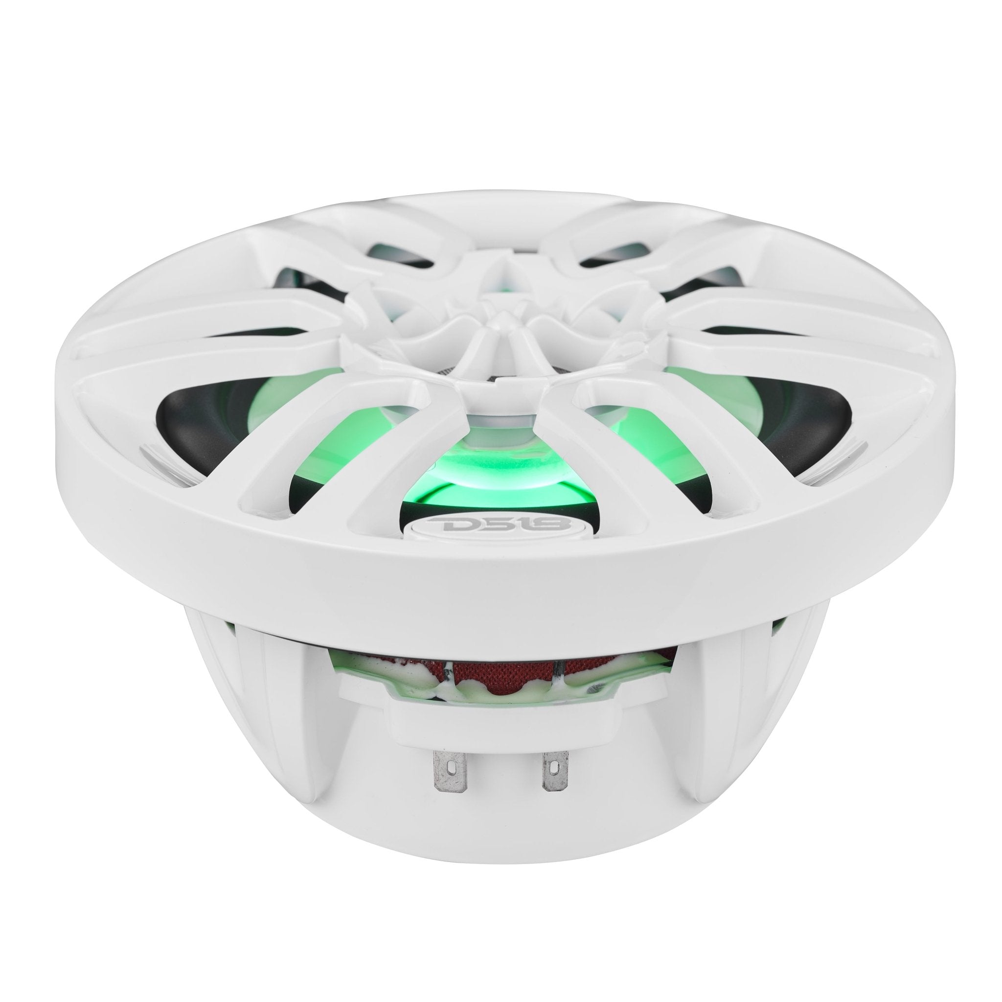 DS18 NXL 6.5" 2-Way Coaxial Marine Speaker with LED RGB Lights | 100W RMS 4-Ohm