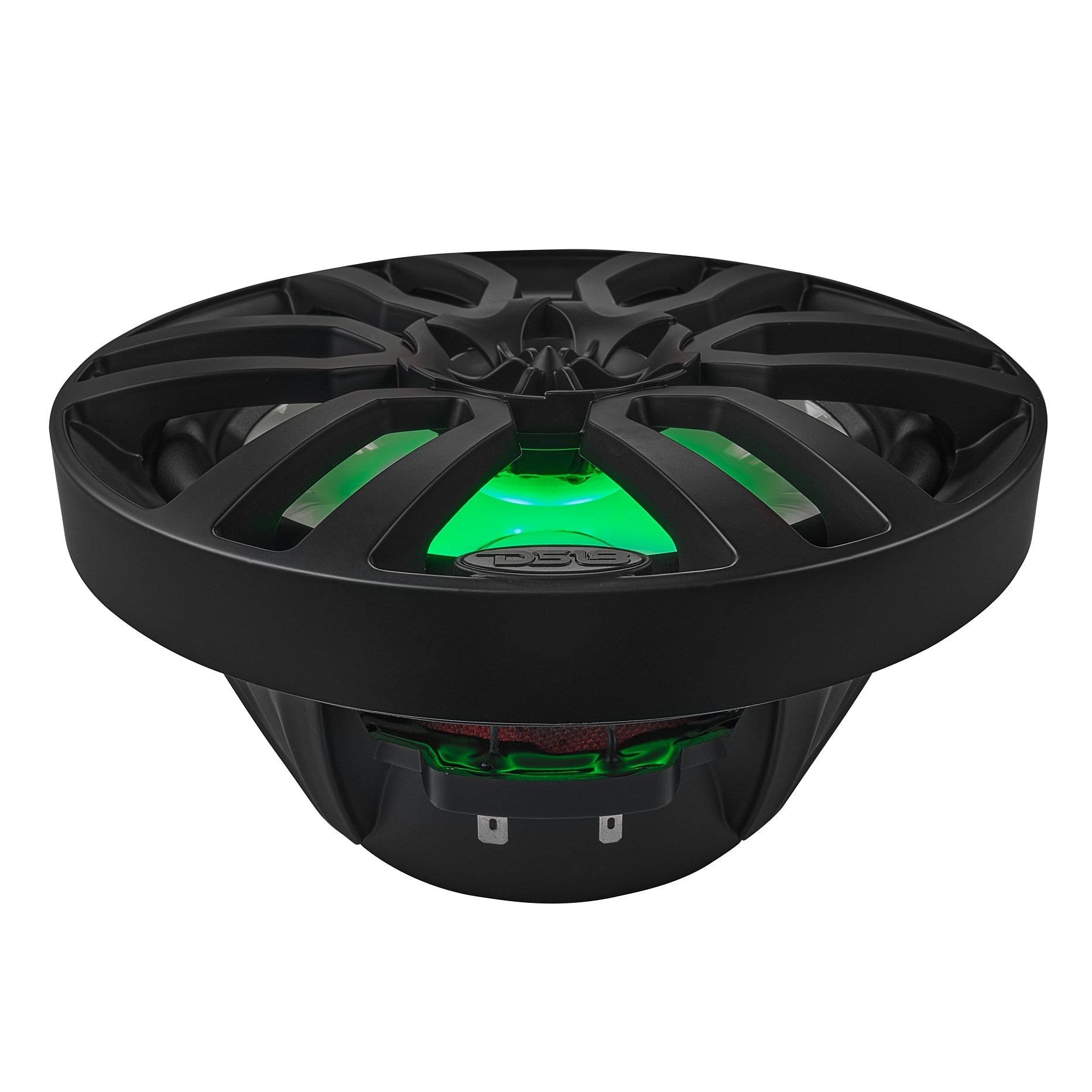 DS18 NXL 8" 2-Way Coaxial Marine Speaker with LED RGB Lights | 125W RMS 4-Ohm