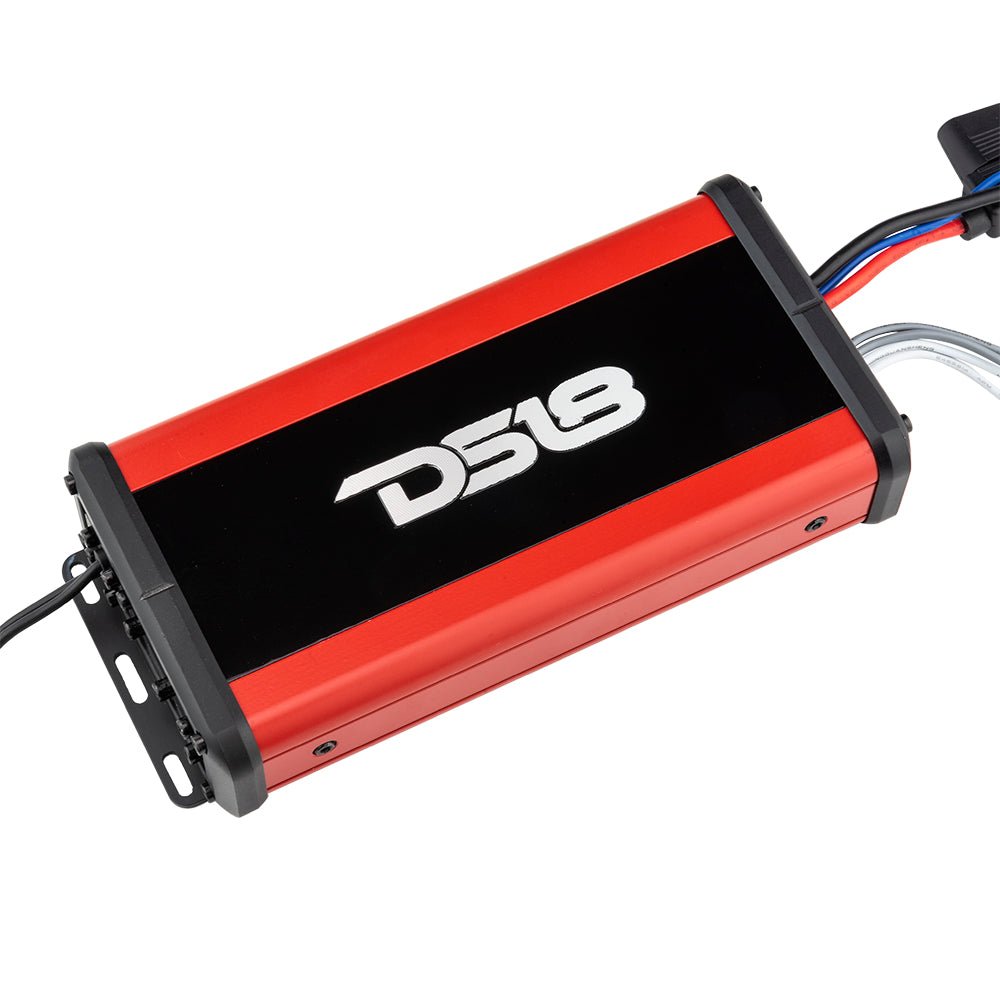 DS18 Extreme Sound System for Jet Skis - Loaded with 2 x 8" Coaxial Marine Speakers with RGB LED Lights