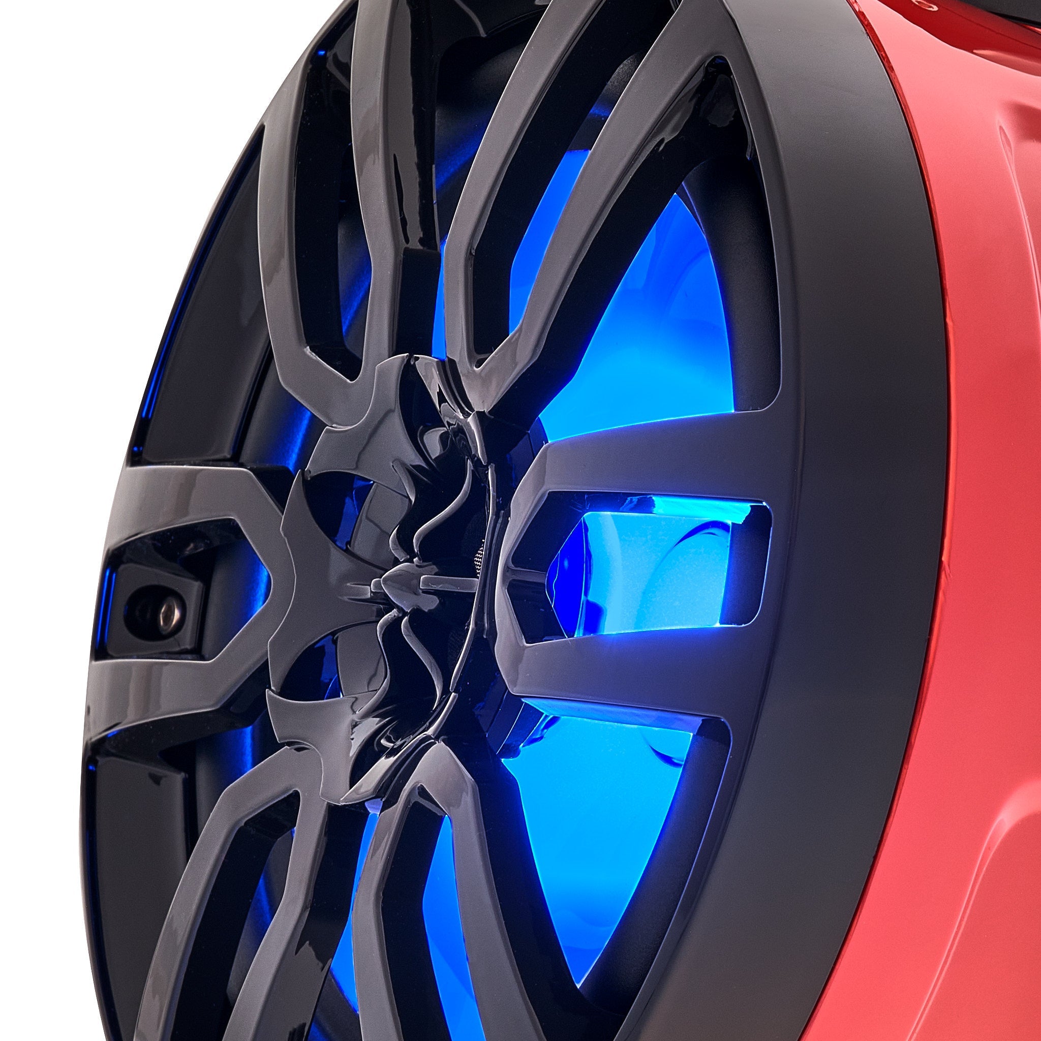 DS18 NXL 8" Pod 375W Speaker with Integrated RGB LED Lights (Pair) - Perfect for Jet Skis