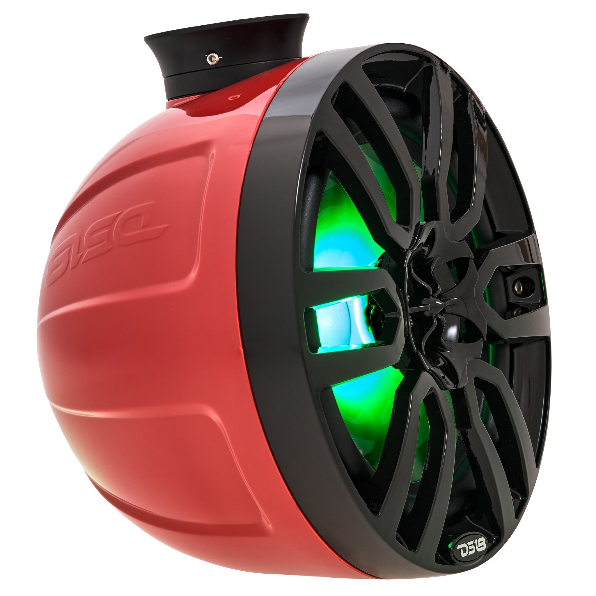DS18 NXL 8" Pod 375W Speaker with Integrated RGB LED Lights (Pair) - Perfect for Jet Skis