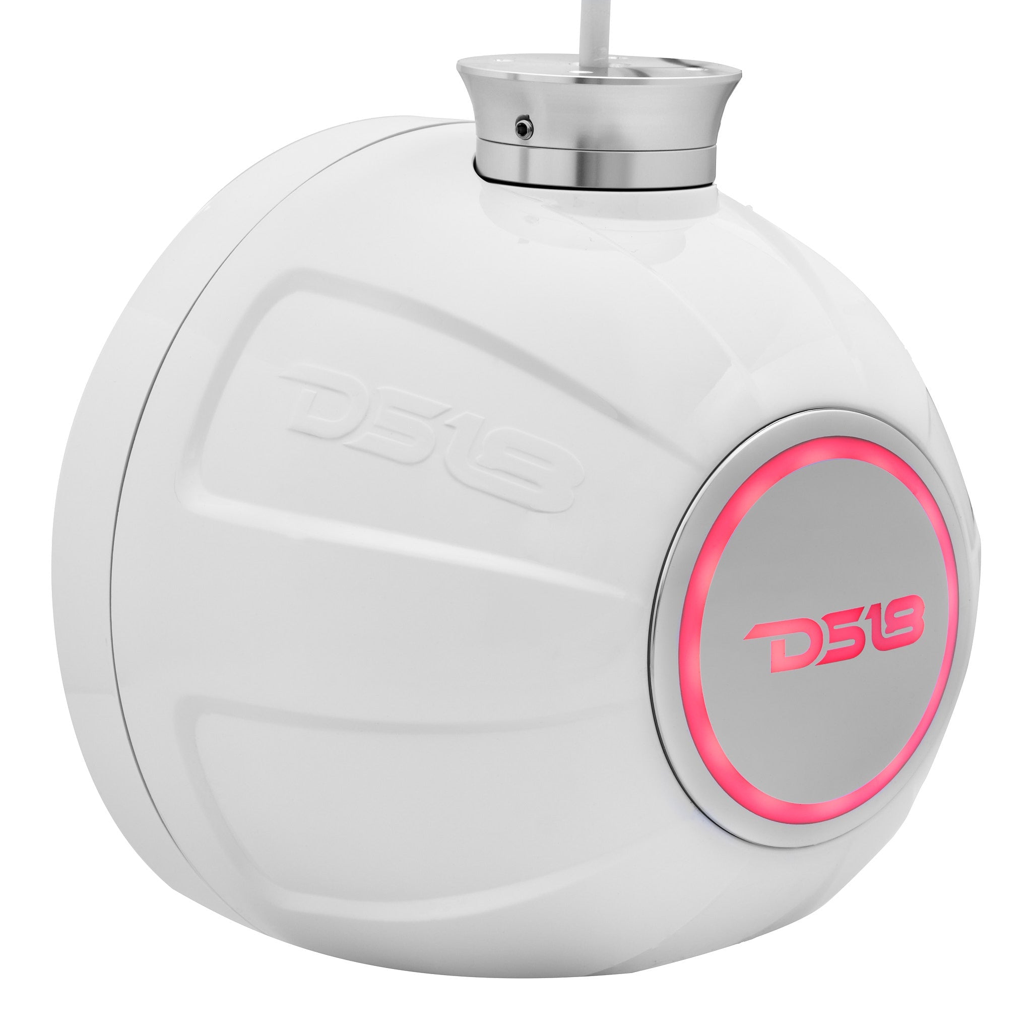 DS18 NXL 8" Pod 375W Speaker with Integrated RGB LED Lights (Pair) - Perfect for Jet Skis