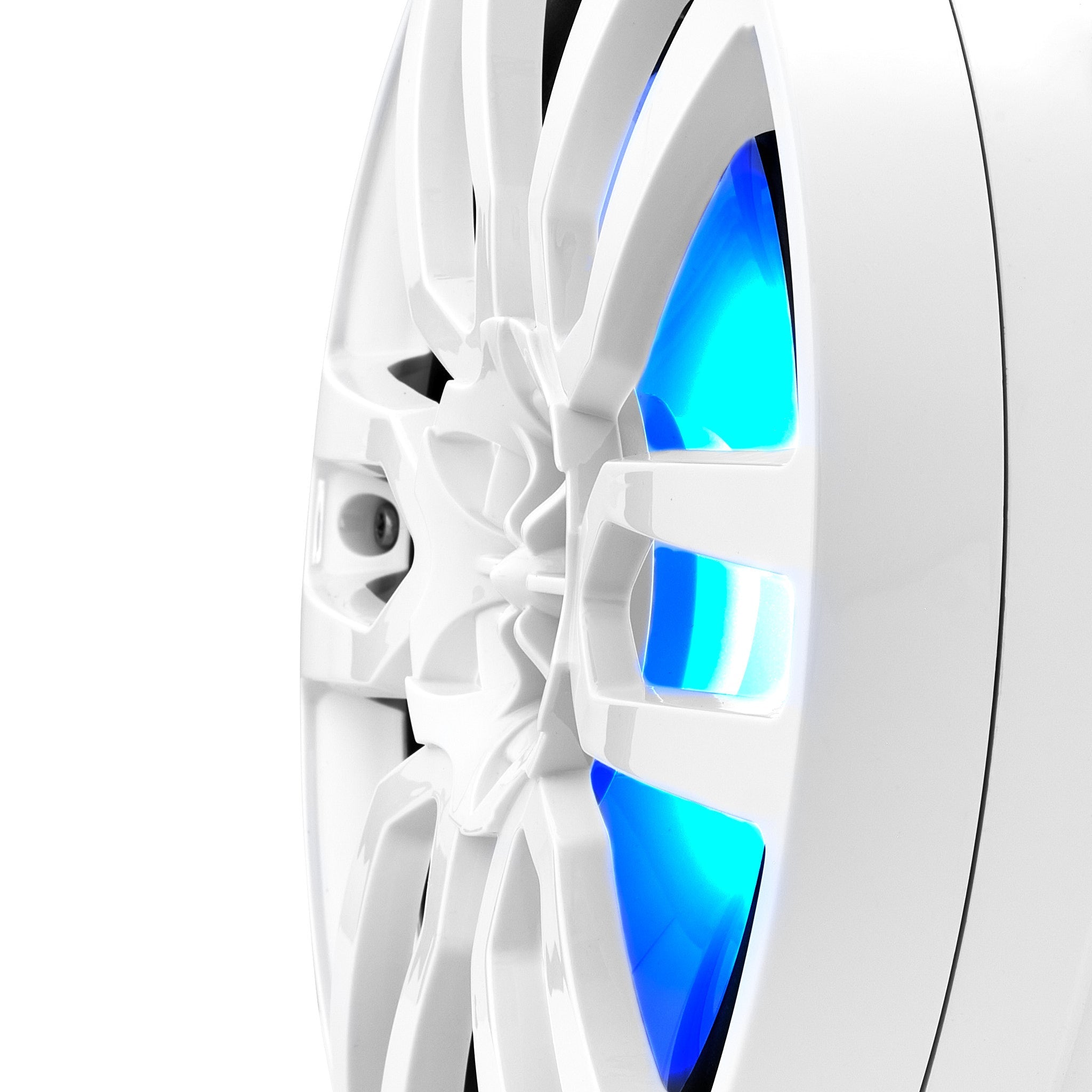 DS18 NXL 8" Pod 375W Speaker with Integrated RGB LED Lights (Pair) - Perfect for Jet Skis