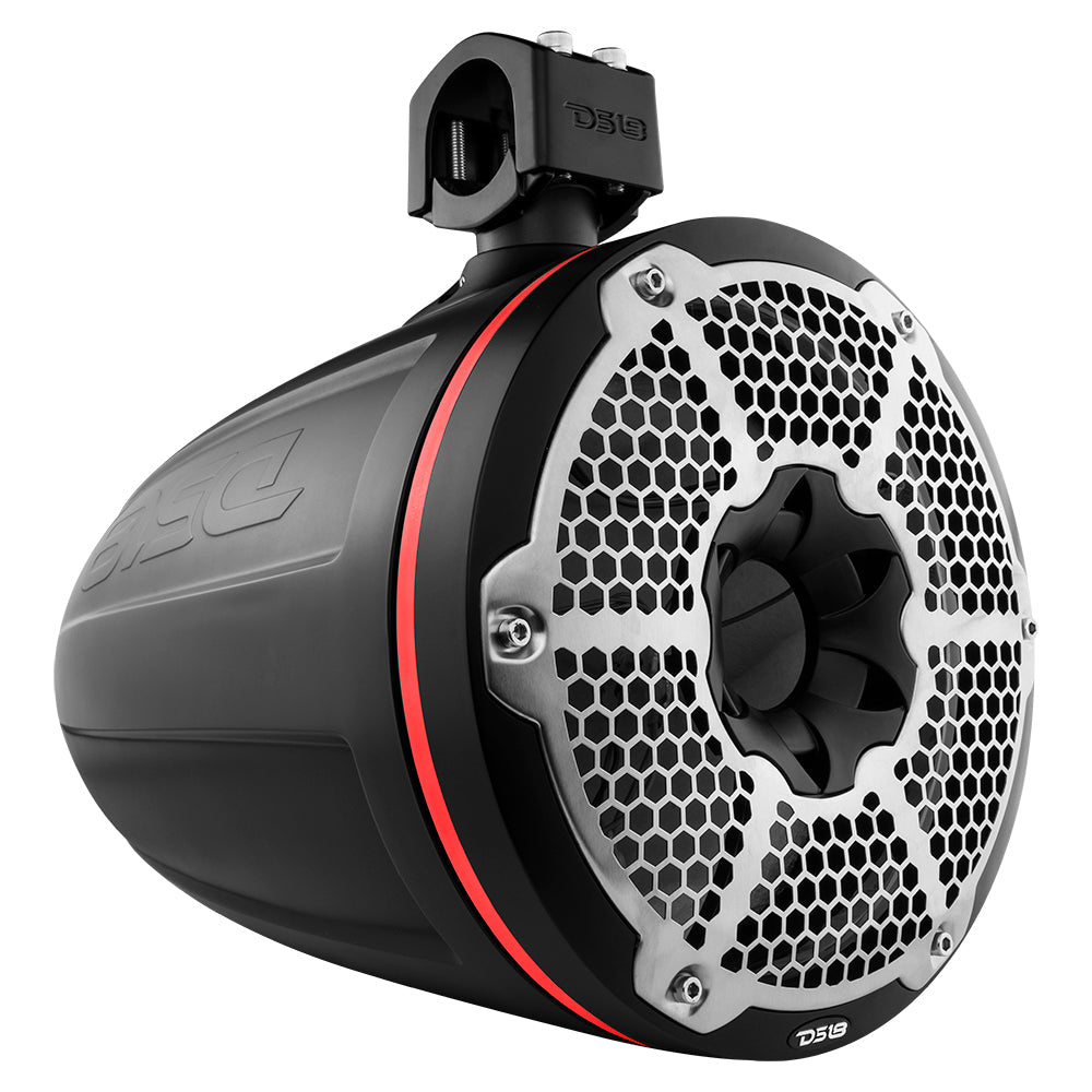 DS18 10" Marine Tower with Integrated RGB LED Lights No Speakers