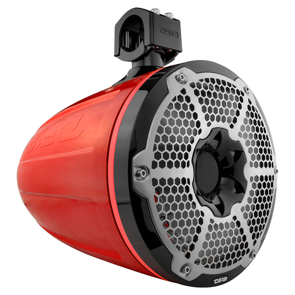 DS18 10" Marine Tower with Integrated RGB LED Lights No Speakers