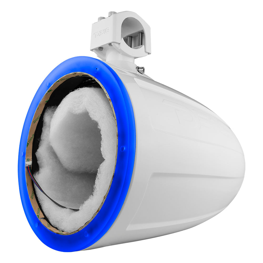 DS18 10" Marine Tower with Integrated RGB LED Lights No Speakers