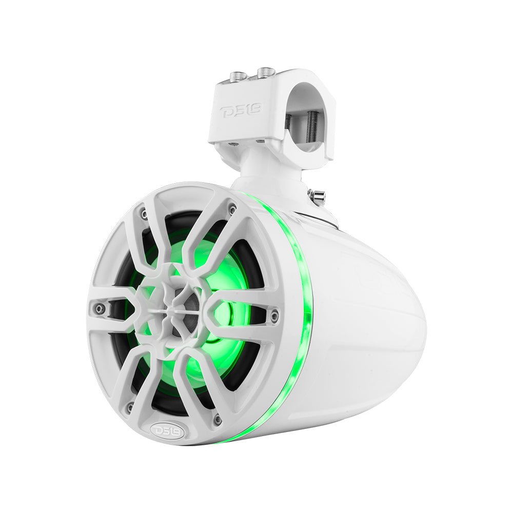 DS18 NXL 6.5" Marine and Powersports Towers LED RGB Lights 100 Watts Rms - White