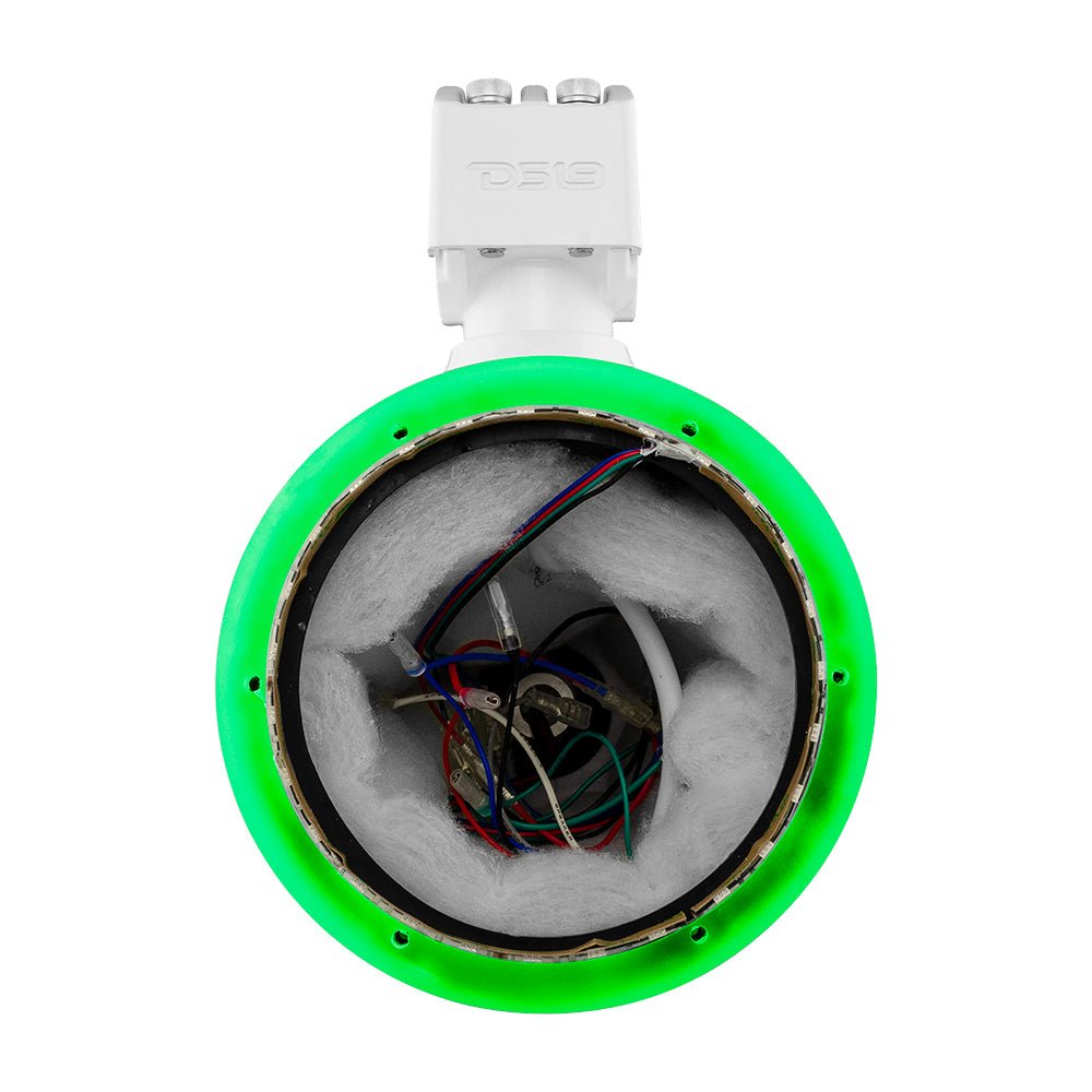 DS18 NXL 6.5" Marine and Powersports Empty Tower LED RGB Lights -White